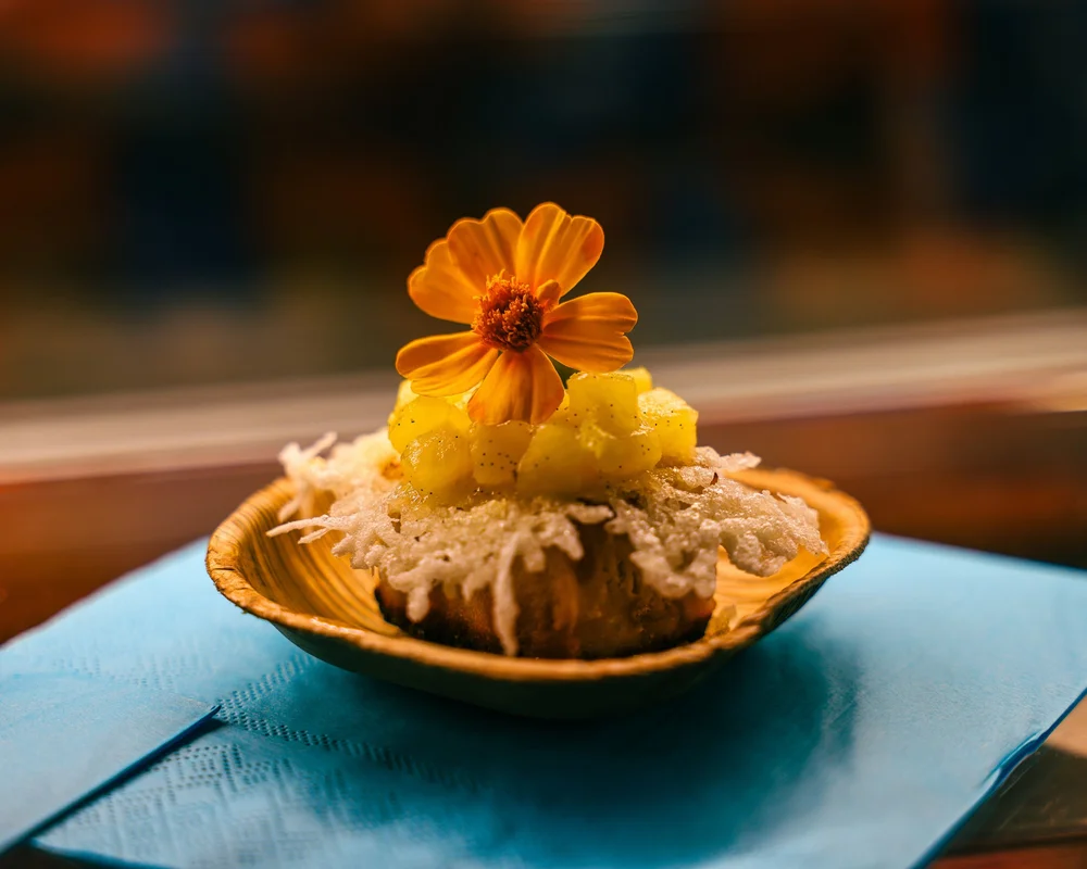 Plated dish