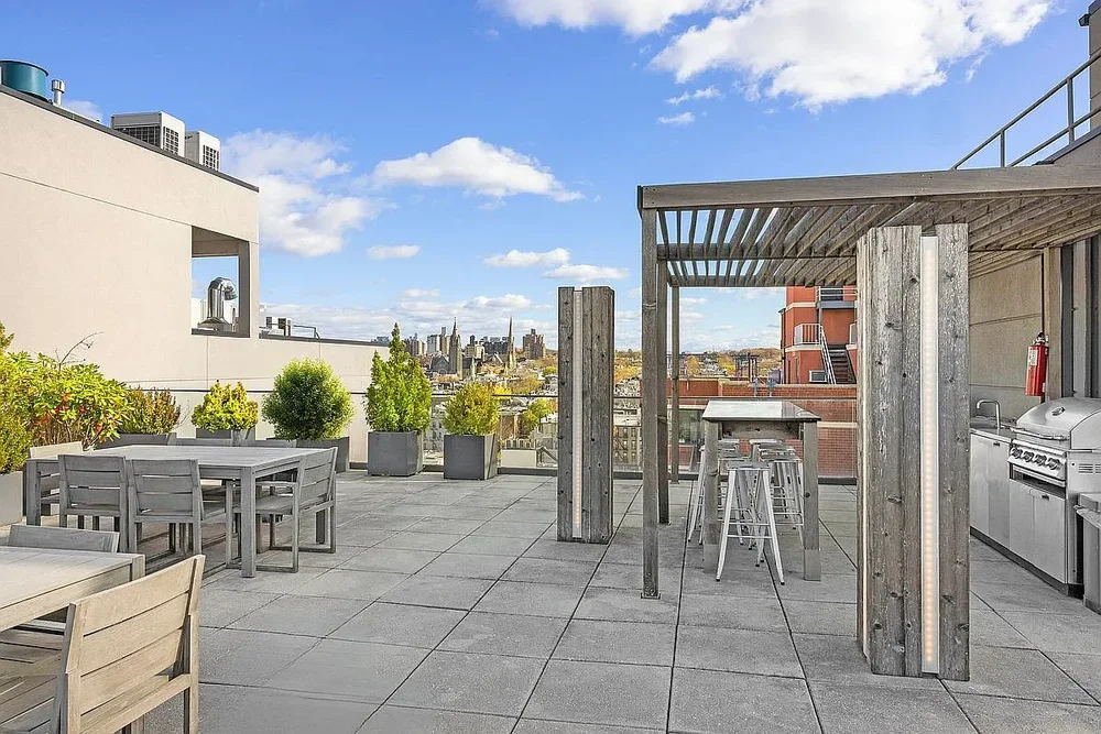 Roof terrace