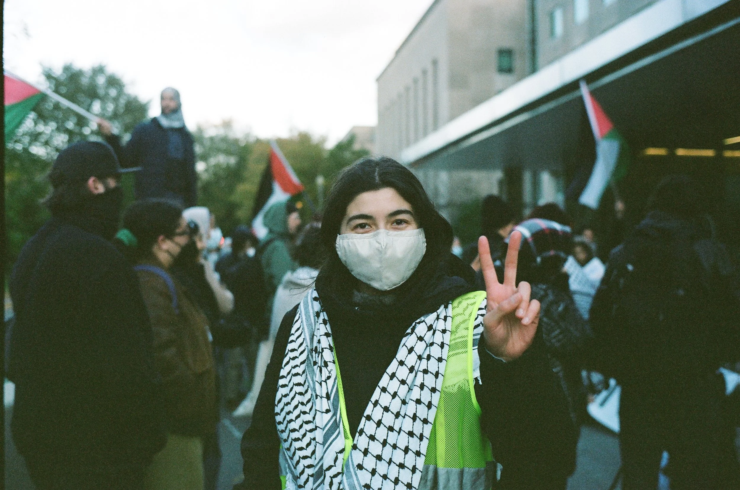 PYM noise demonstration outside State Department Building - 11/1/2023