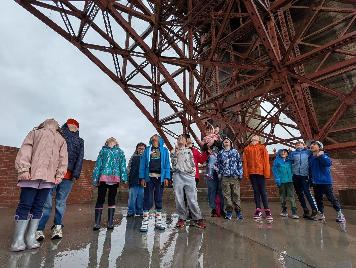Last week had us wet, but did we have fun? You bet!!! ☔ 🌧️ 🌉
