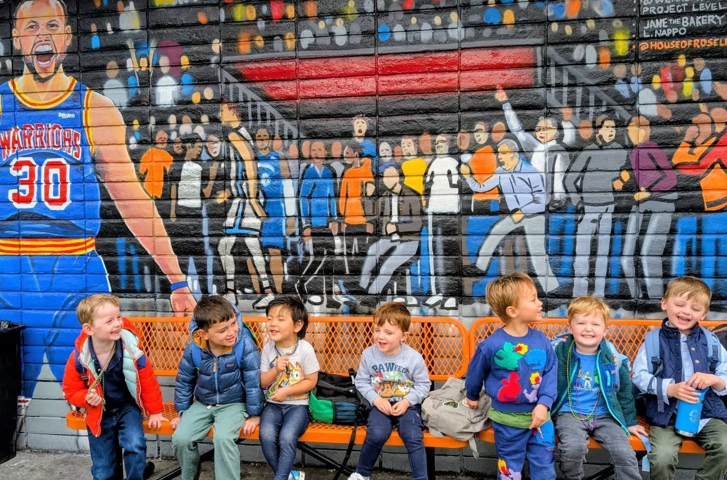 Our campers say GO WARRIORS! 🏀 🏀⛹️&zwj;♂️⛹️&zwj;♀️