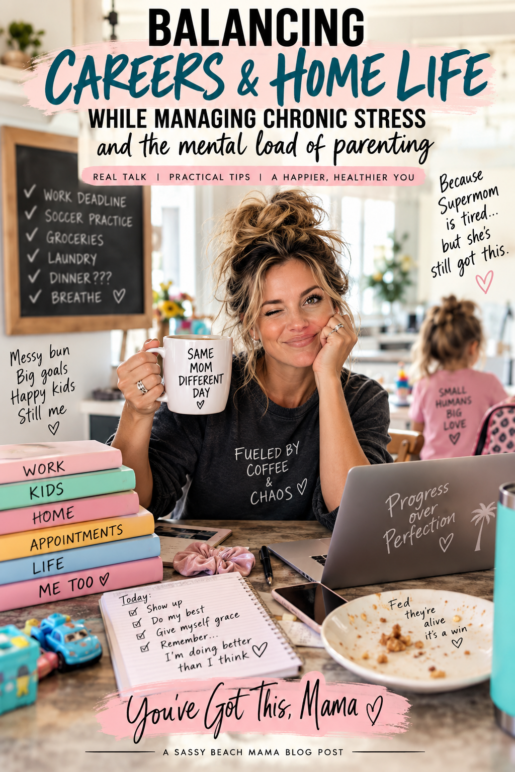 Balancing Careers, Kids &amp; the Mental Load: When Mama Is Holding the Whole Damn Circus Together