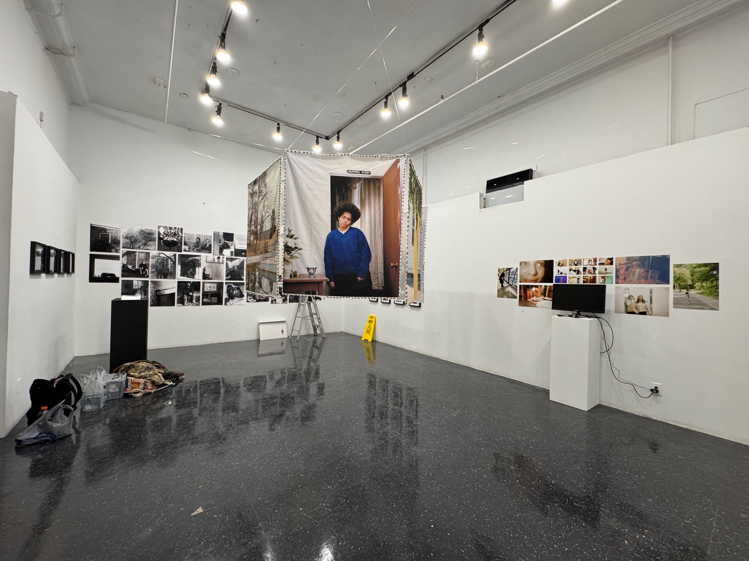 Work by LA Ricks, Claudia Cigan, Nina Violi, Isabella Tablett, and Bader Alshammari