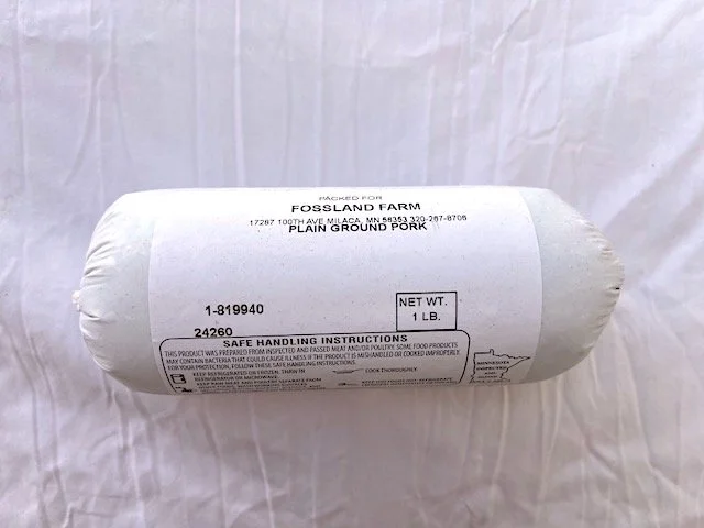 Seasoned Ground Pork (1 LB)