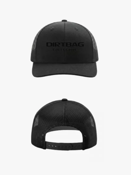 Dirtbag Collective Trucker Hat (Black)