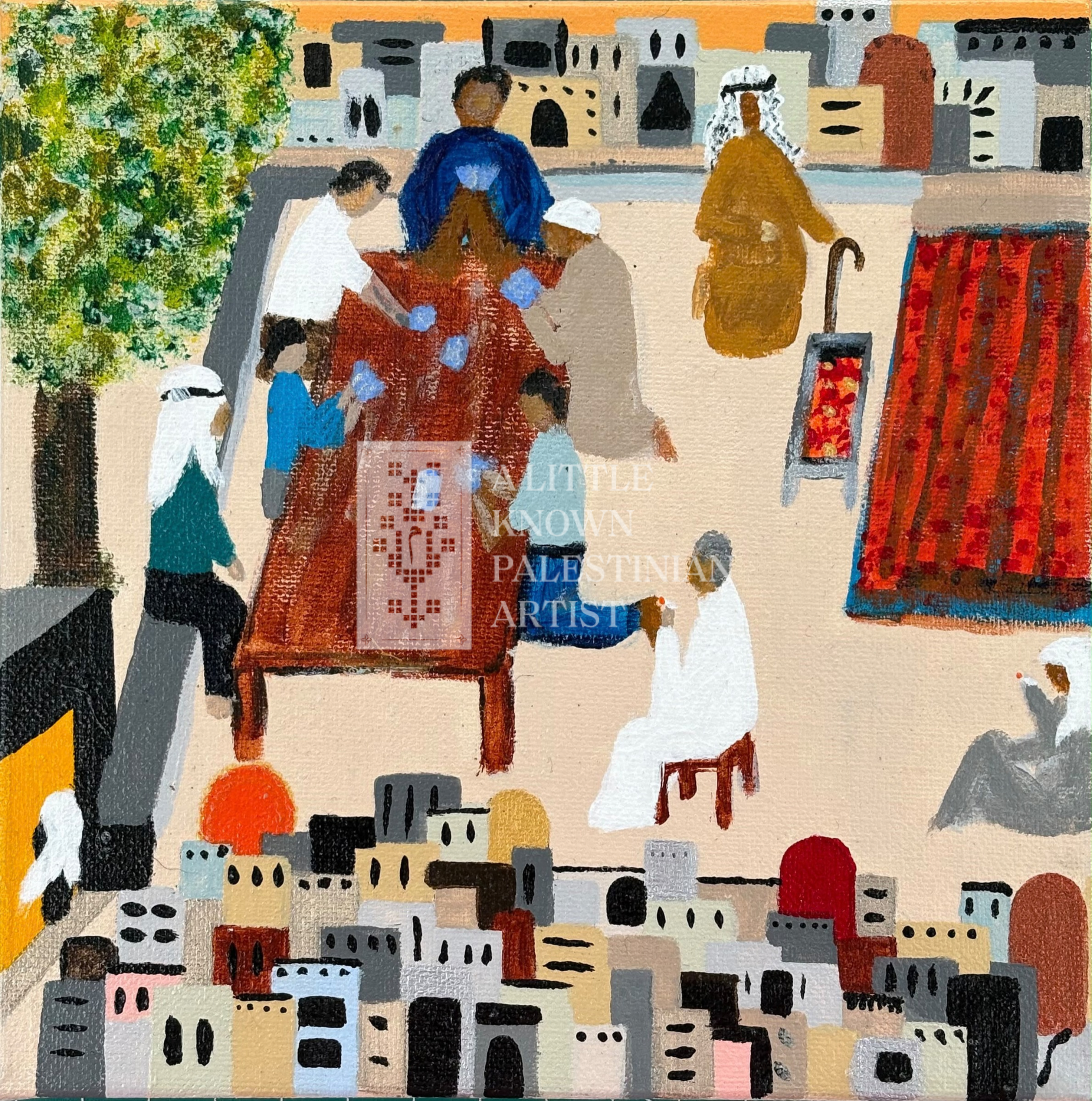 150 Tarneeb. Acrylic on canvas. 20 x 20 cm.png