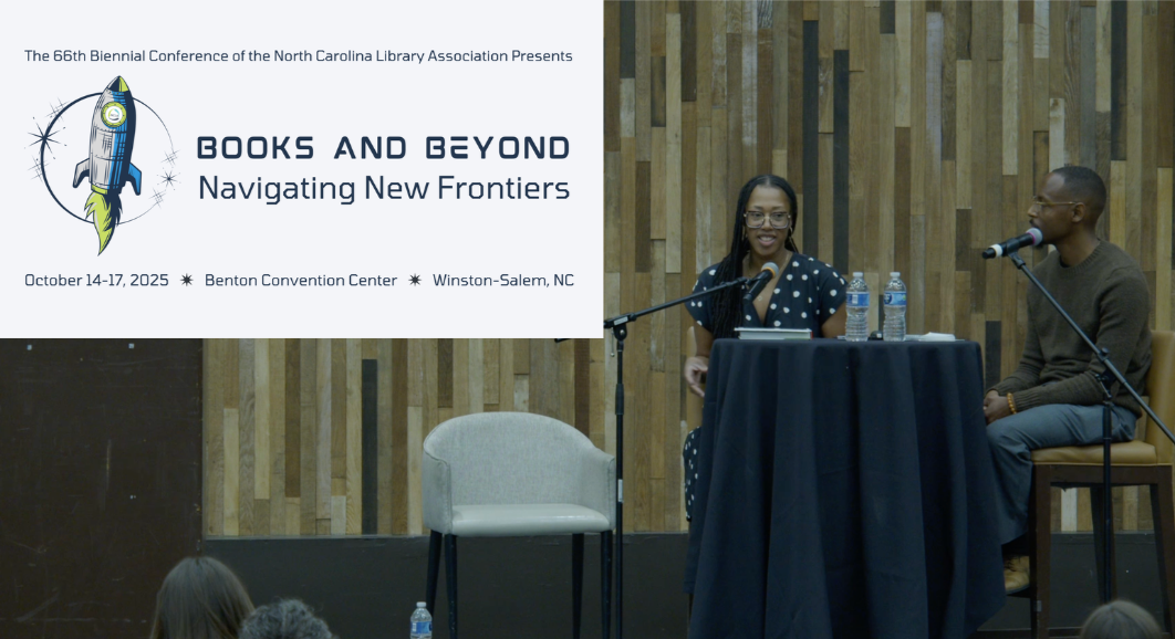   Moderator, Gallery Talk at Delta Arts Center   Pictured with panelists TJ Jeffers, curator and Phillip Loken, Featured Artist   Winston-Salem, NC   December 6, 2025  