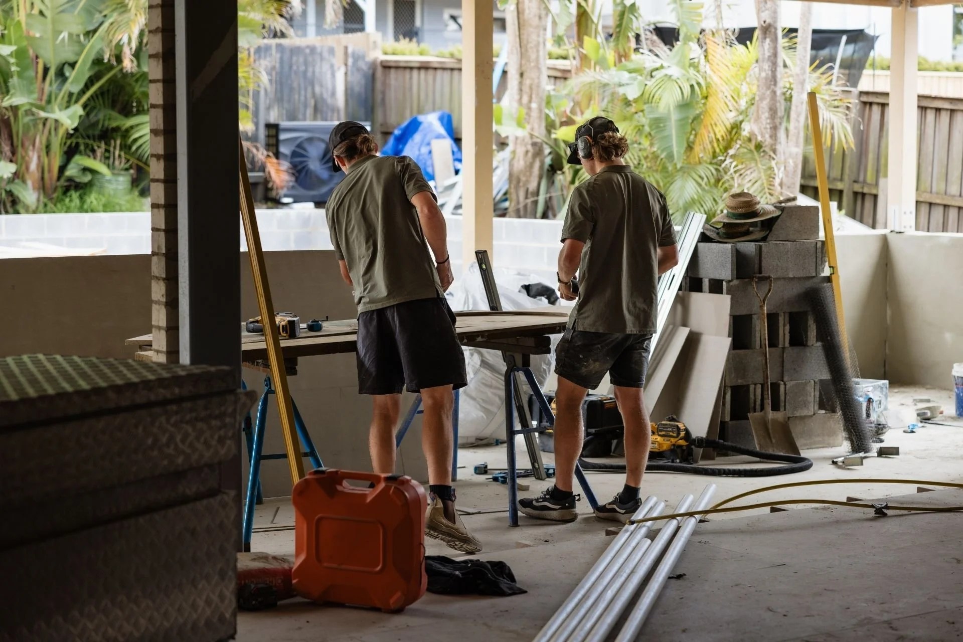 Stony Creek Team On Site During A Home Renovation