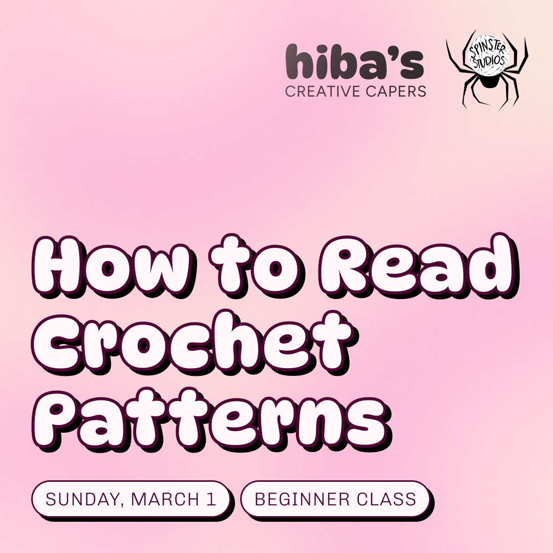 How to read Crochet Patterns with Hiba