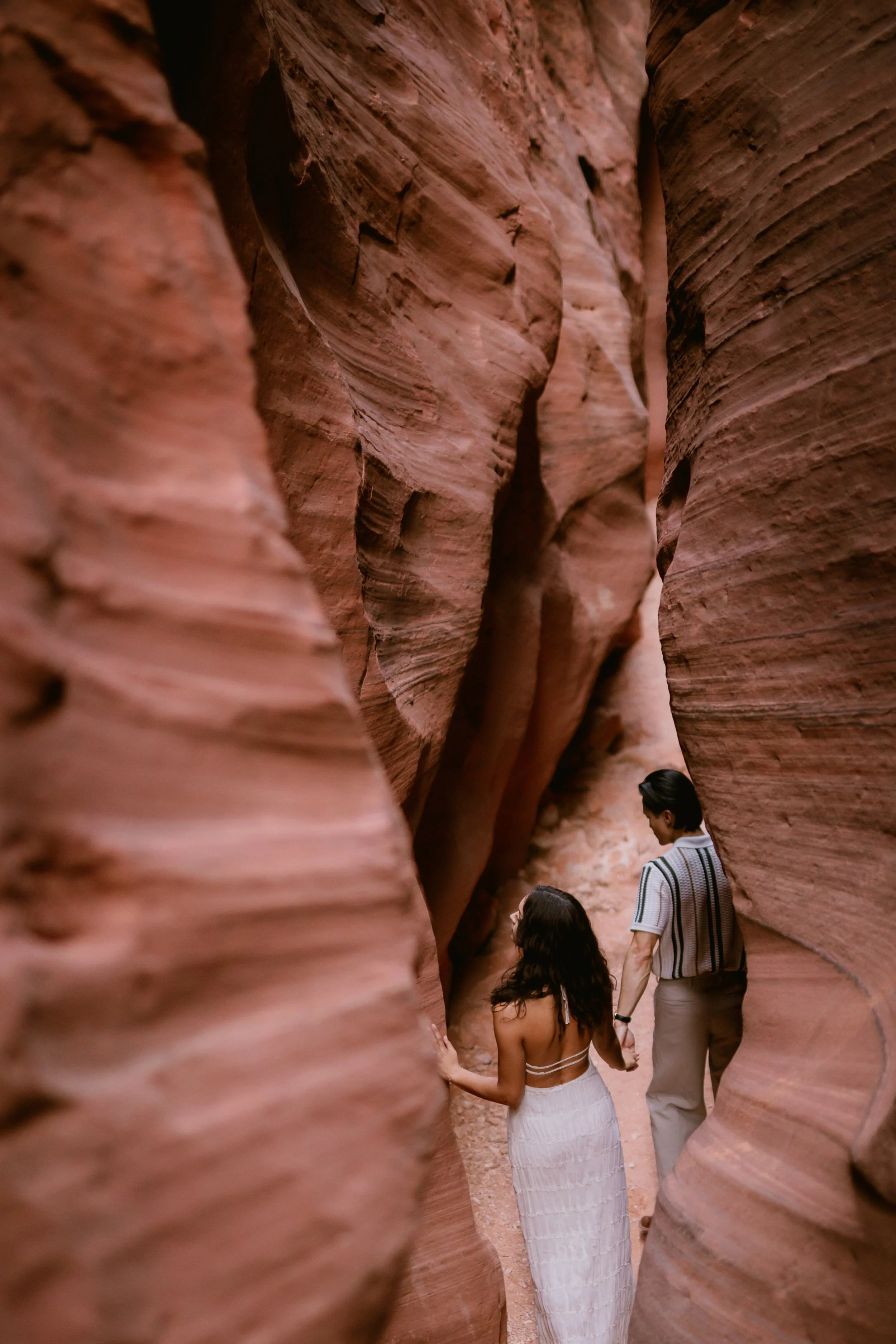 Arizona Slot Canyon Engagement | Be There Photo