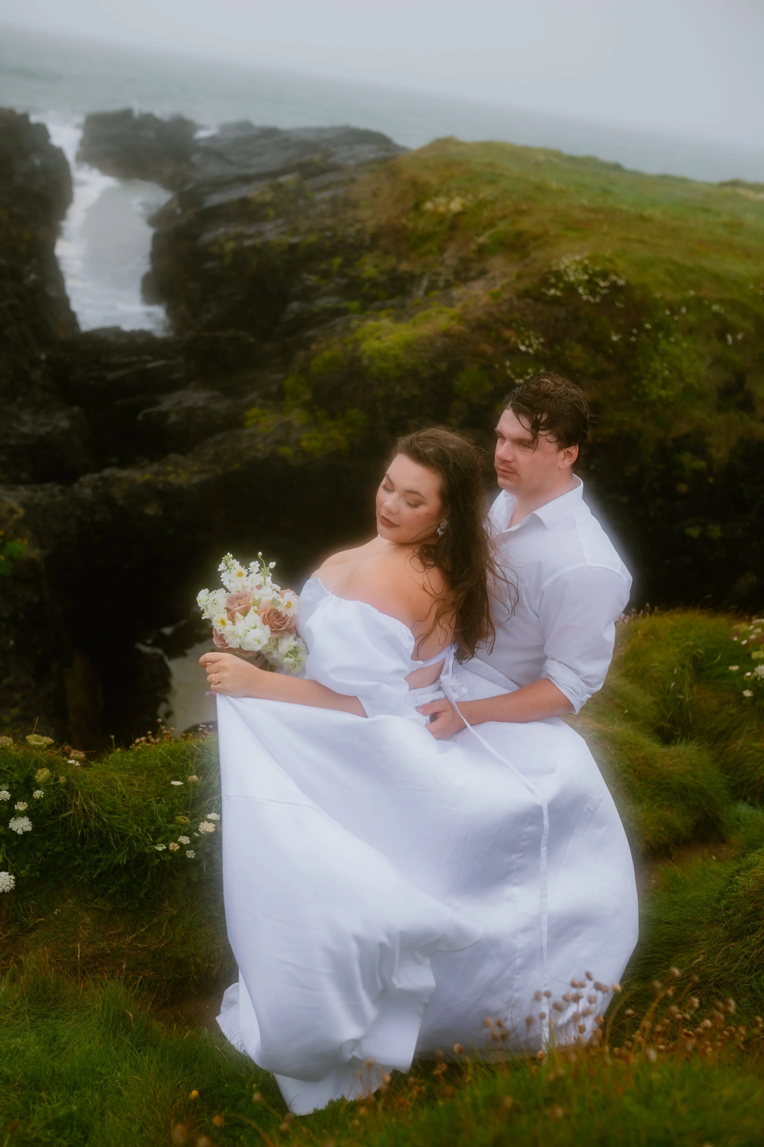 Ireland Cliffside Elopement | Be There Photo