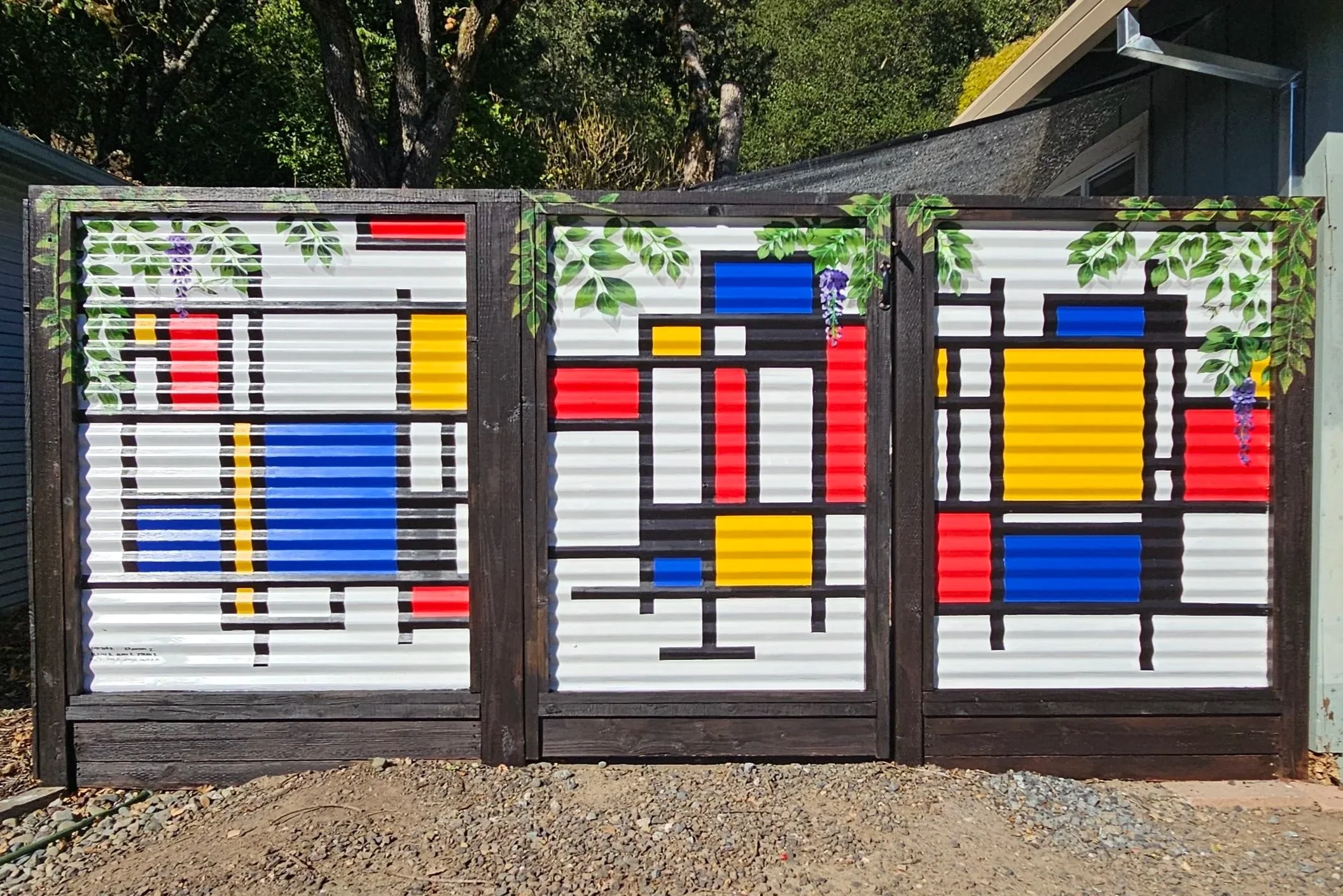 Mondrian Fence Project