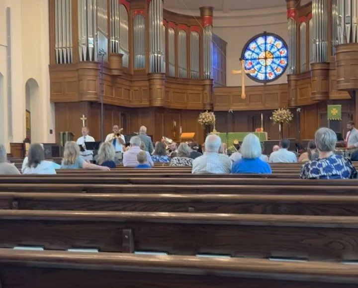 Highlight reel alert! Before the summer escapes us all, we wanted to share clips from our July concert @stgeorgesnashville. Bravo to all the MCBE soloists, including Bernie Walker, cornet, Phil Smith, trombone and Eric Hagaman, flugelhorn. We had a f