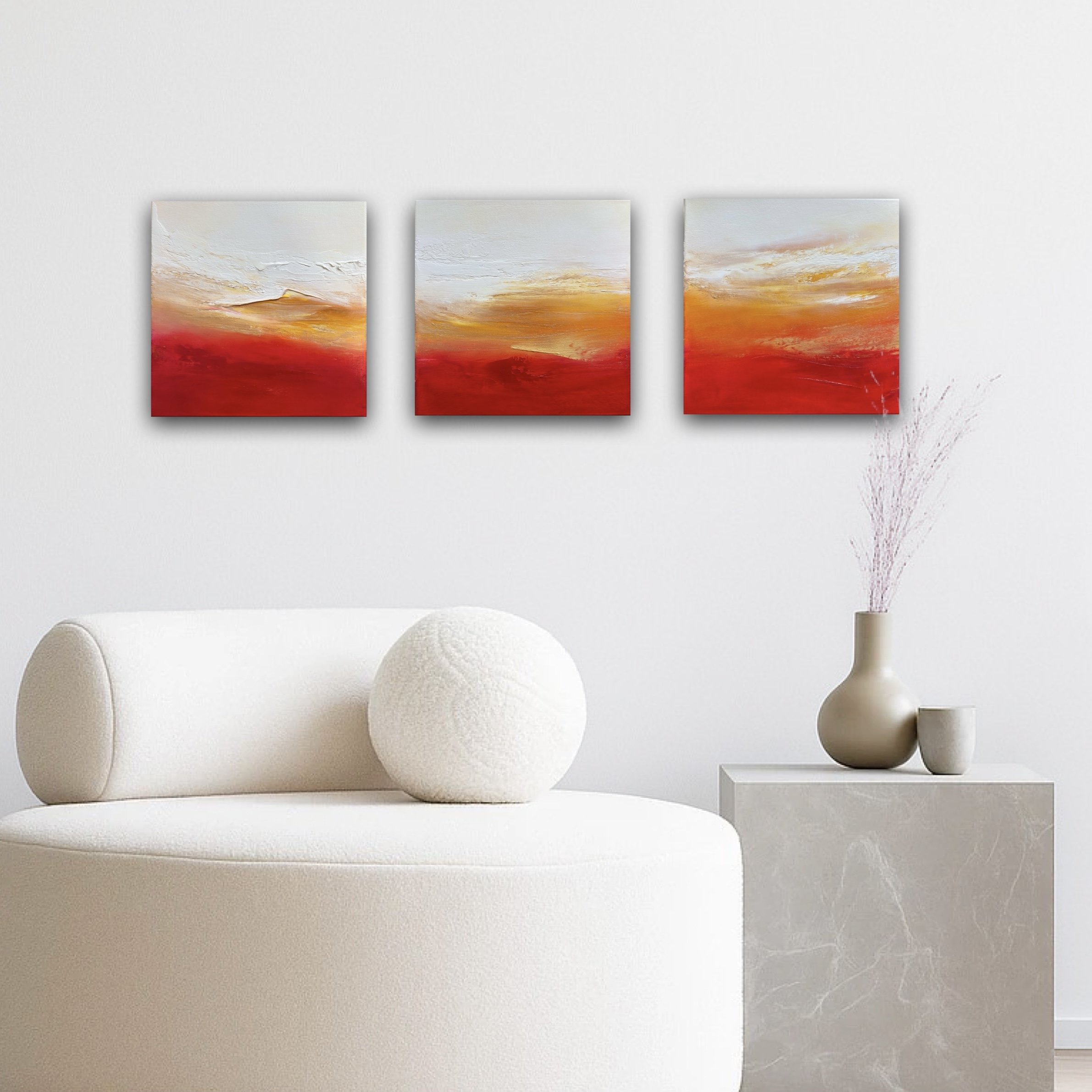 Divine Light - Triptych, InSitu