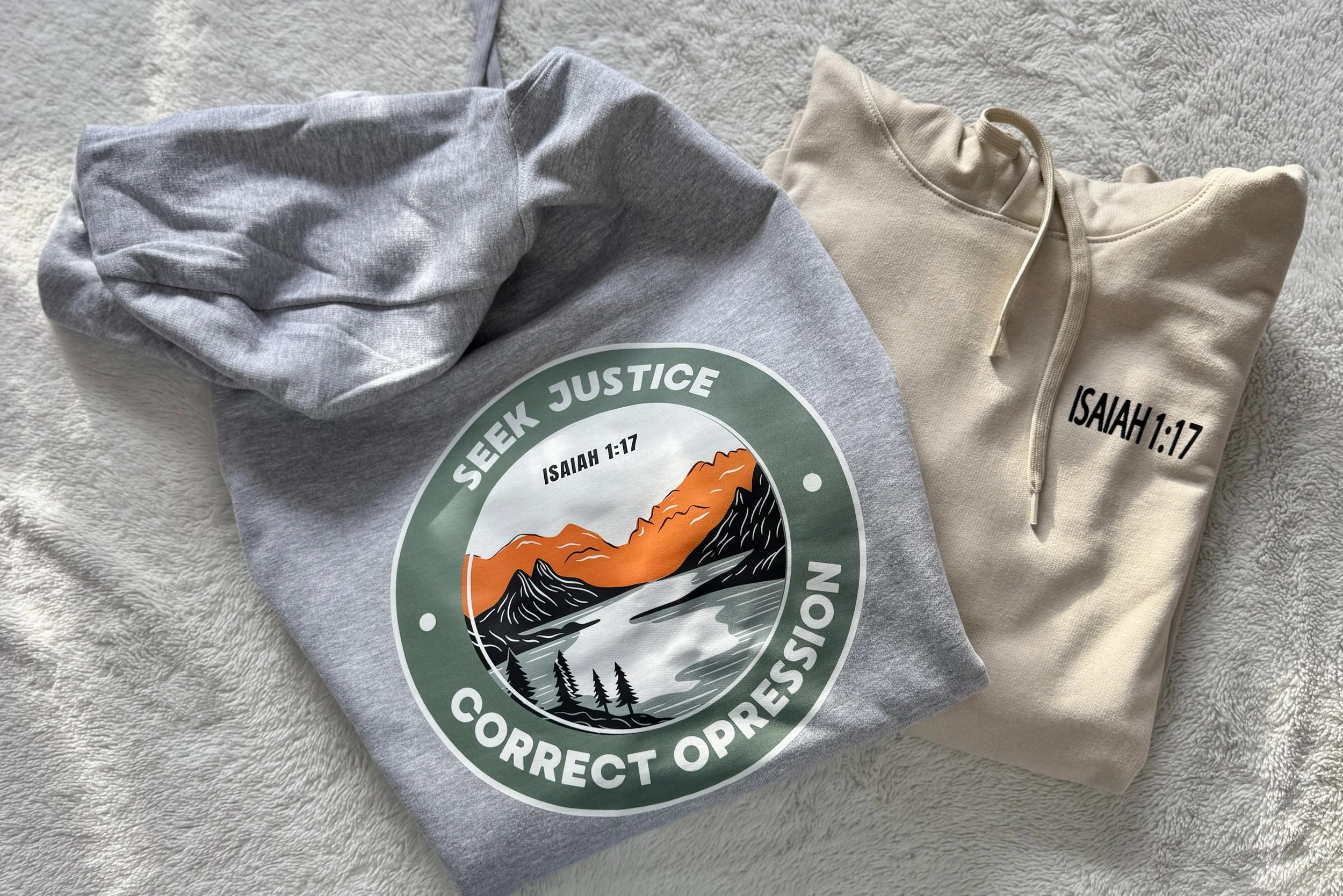 Seek Justice / Isaiah 1:17 Hoodie