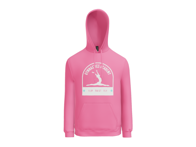 GymnasticsAcademy -HotPink Hoodieec\north.png