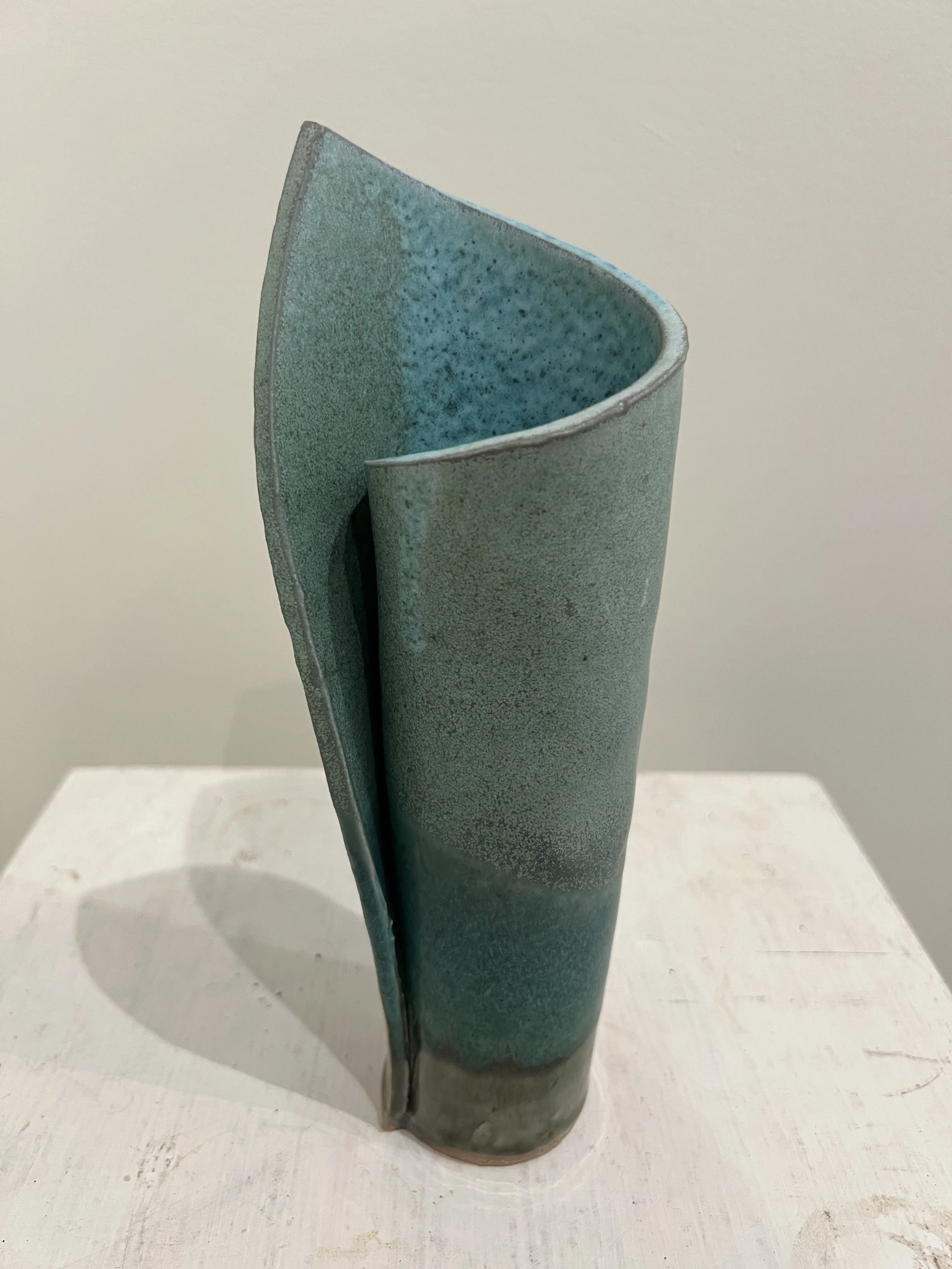 Abstract Ceramic Piece by Ron Klein
