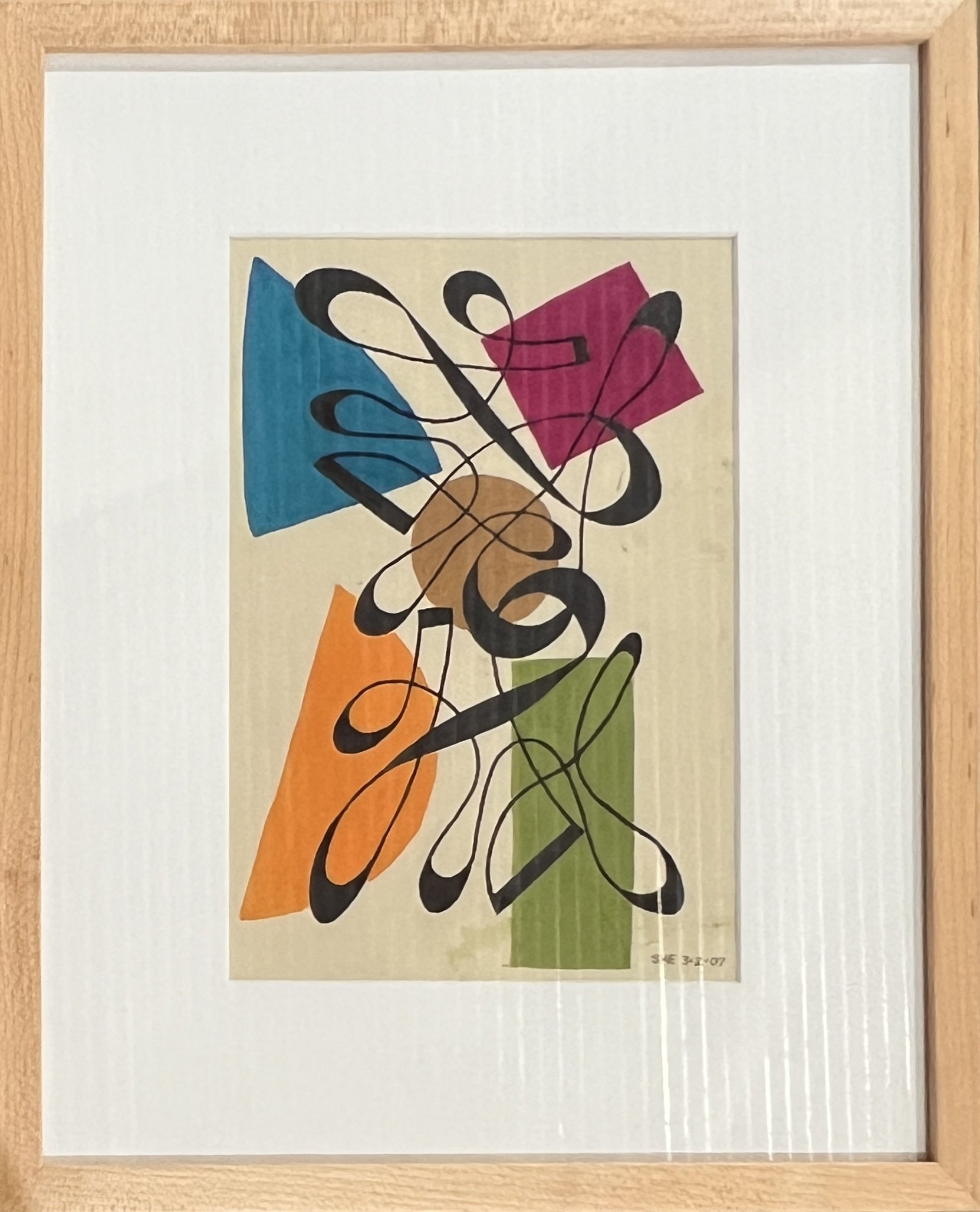 Watercolor 3 by Stanley Eisenman