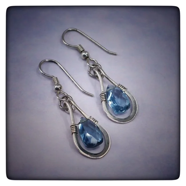 London Blue Topaz & Sterling by Carol Unites