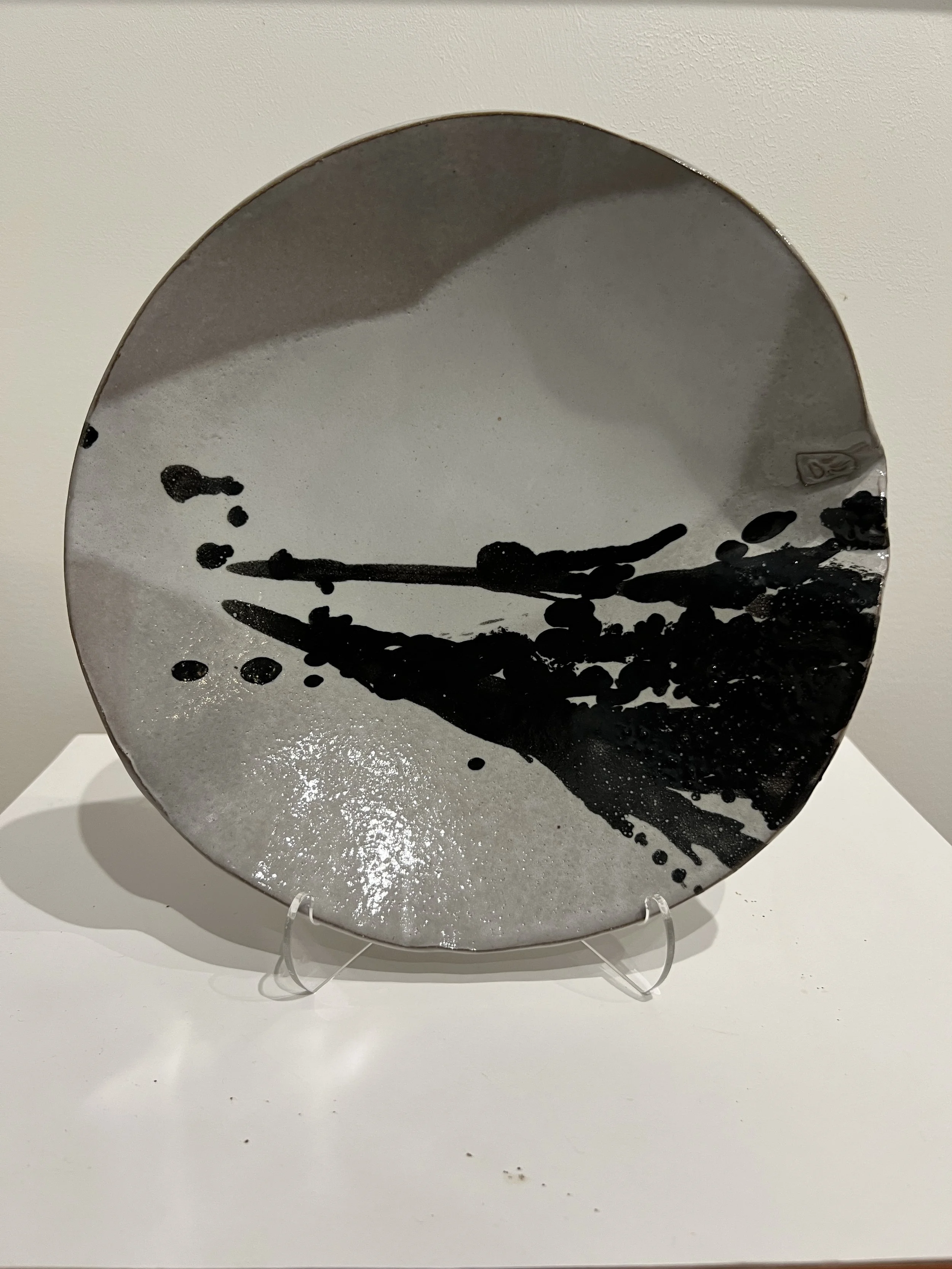 Ceramic Plate 1 by Ellie Dietrich