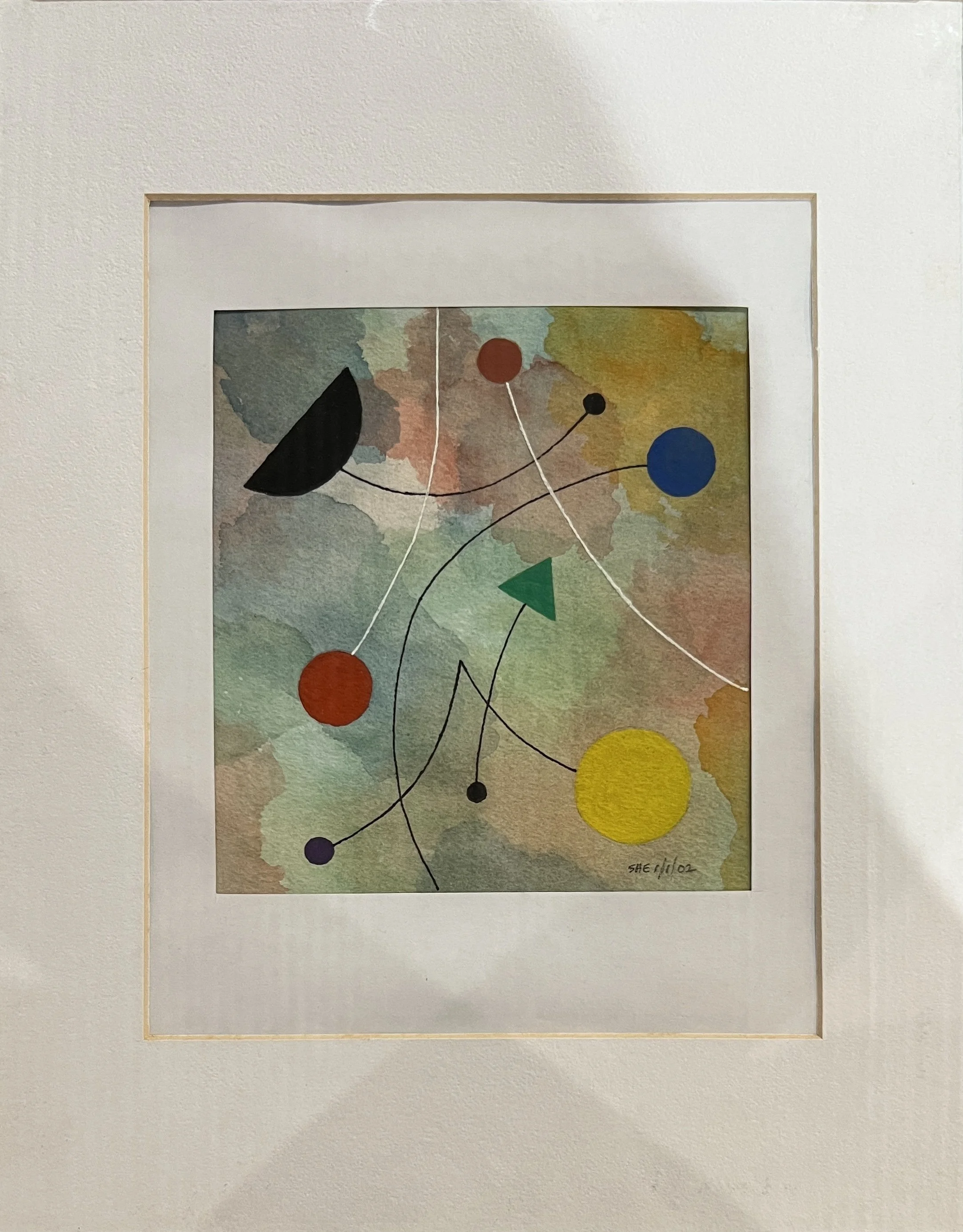 Watercolor 5 by Stanley Eisenman