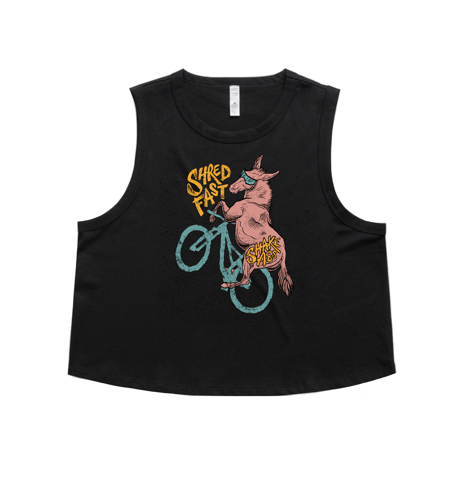 Shred Ass Crop Tank