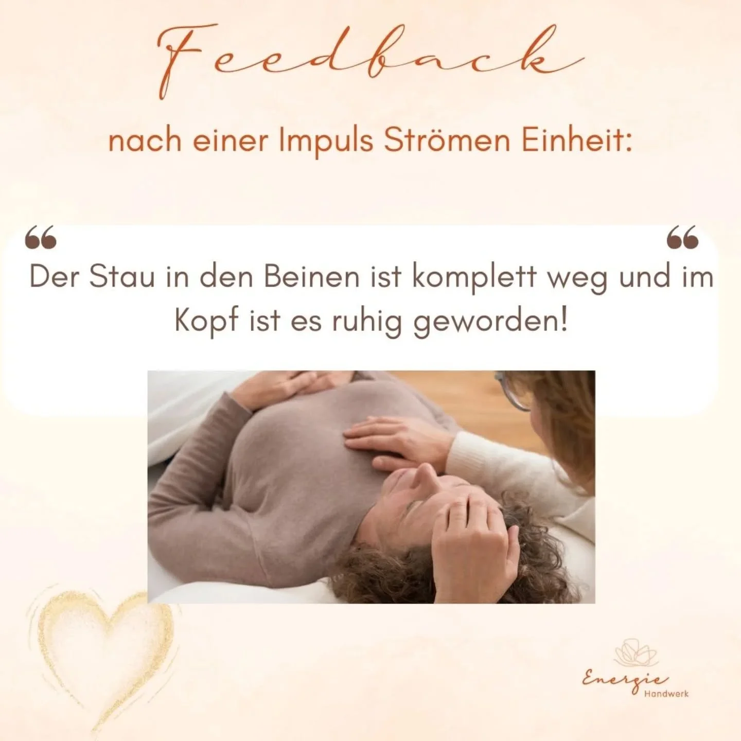 R&uuml;ckmeldung nach einer Energiearbeit- Einheit🥰
Love my job🙏