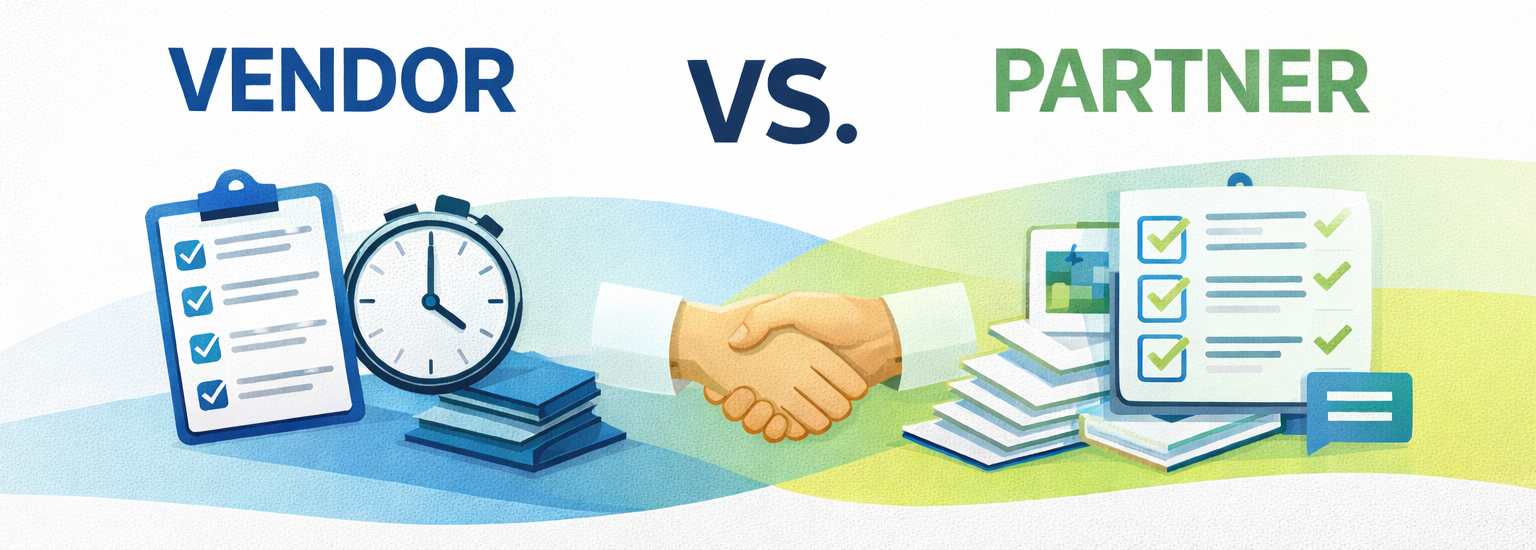 Vendor or Partner? You Don’t Really Know Until Things Change.