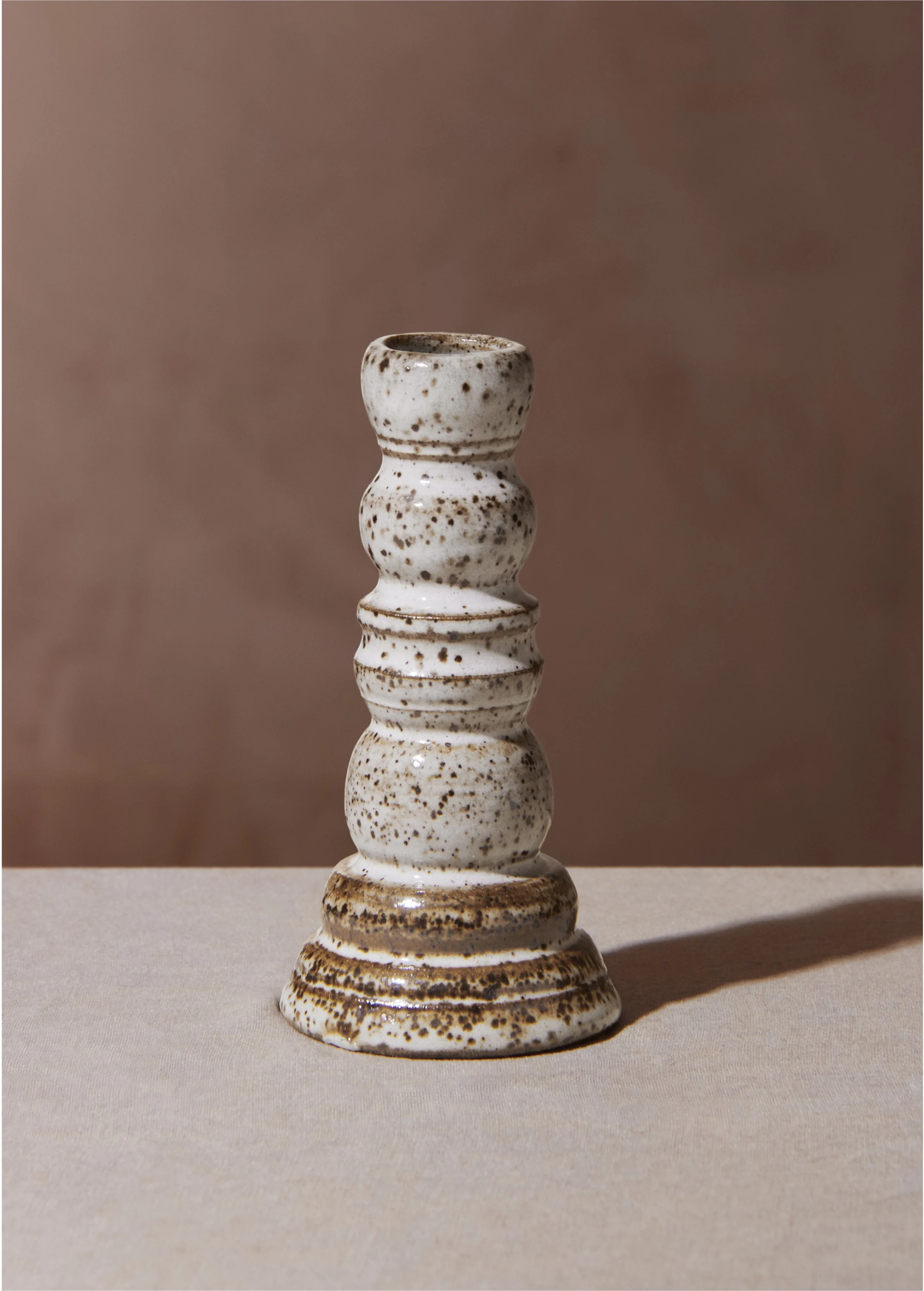 Woodfired Candlestick Holder