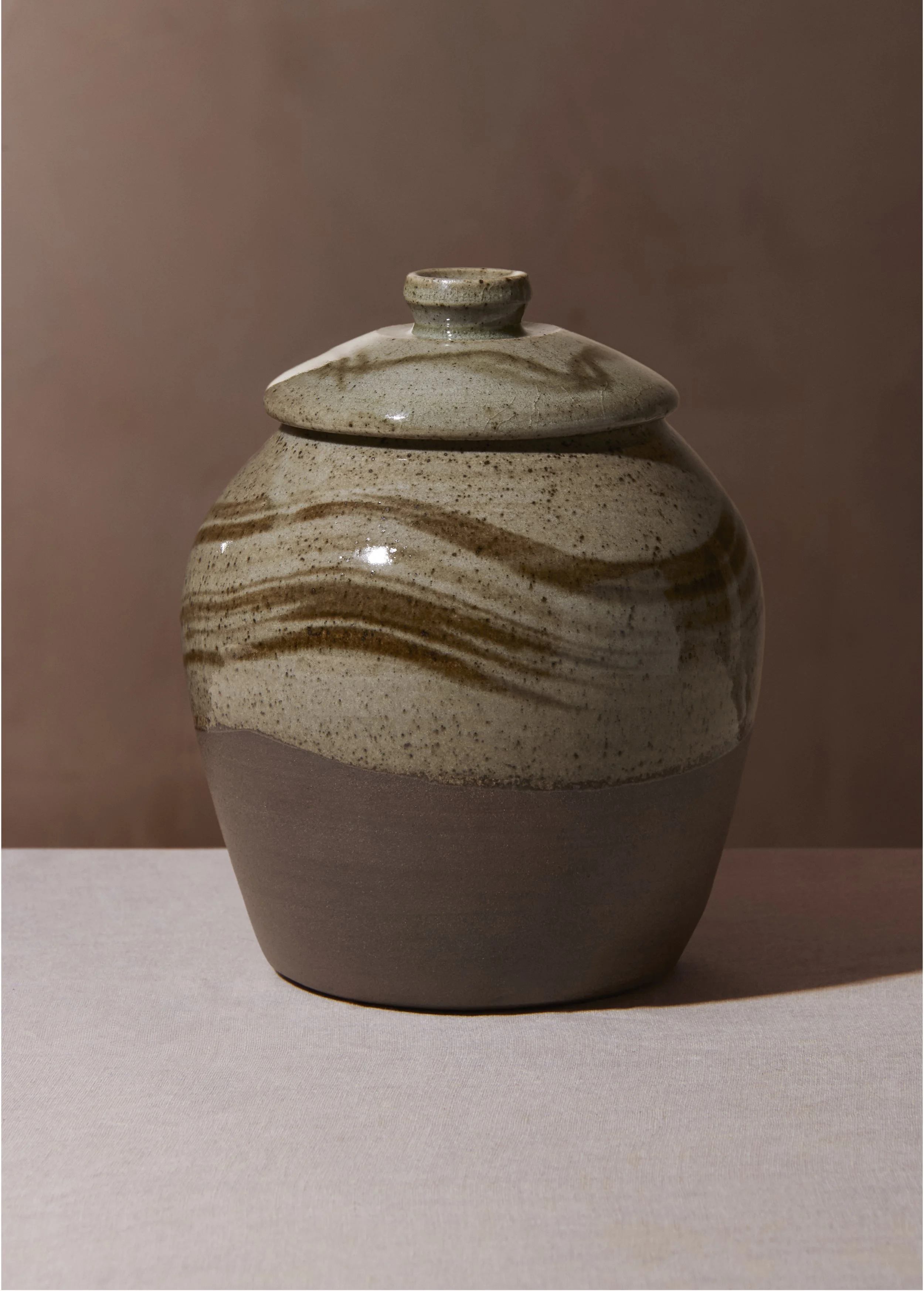 Woodfired Lidded Jar