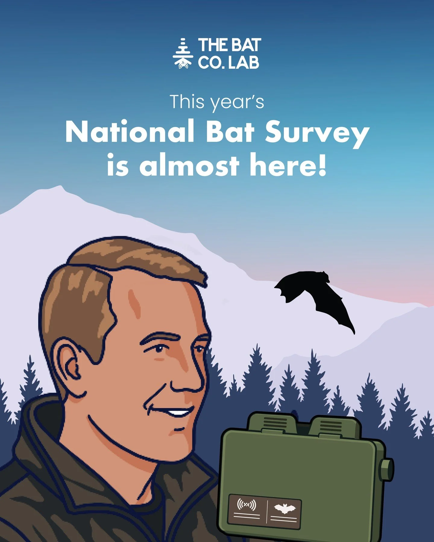 The 2026/2027 National Bat Survey is almost here!!

Our next season kicks off in early October, and this year there is more to explore than ever. 

We&rsquo;ve been working behind the scenes to make getting involved easier, with a simpler sign-up pro