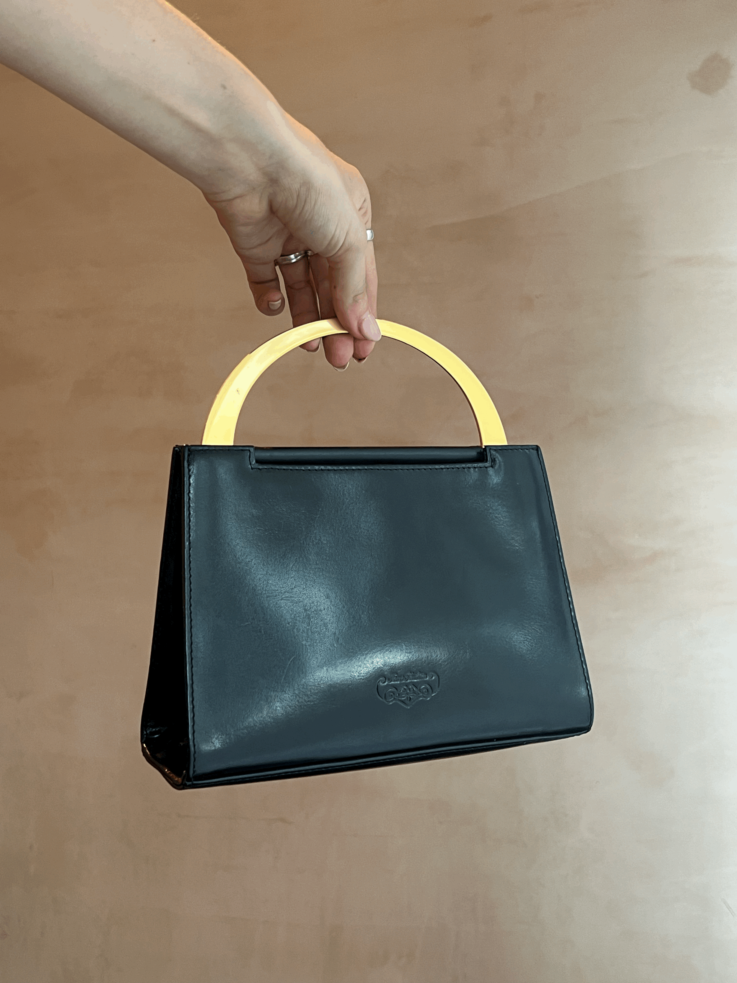 Black And Gold Bag