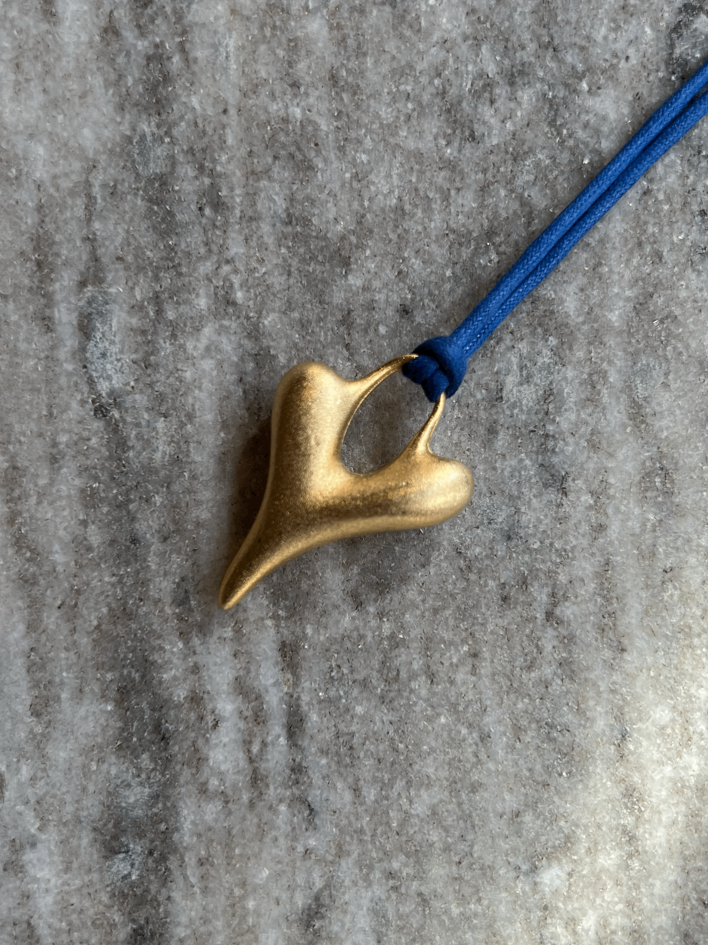Heart Rope Necklace