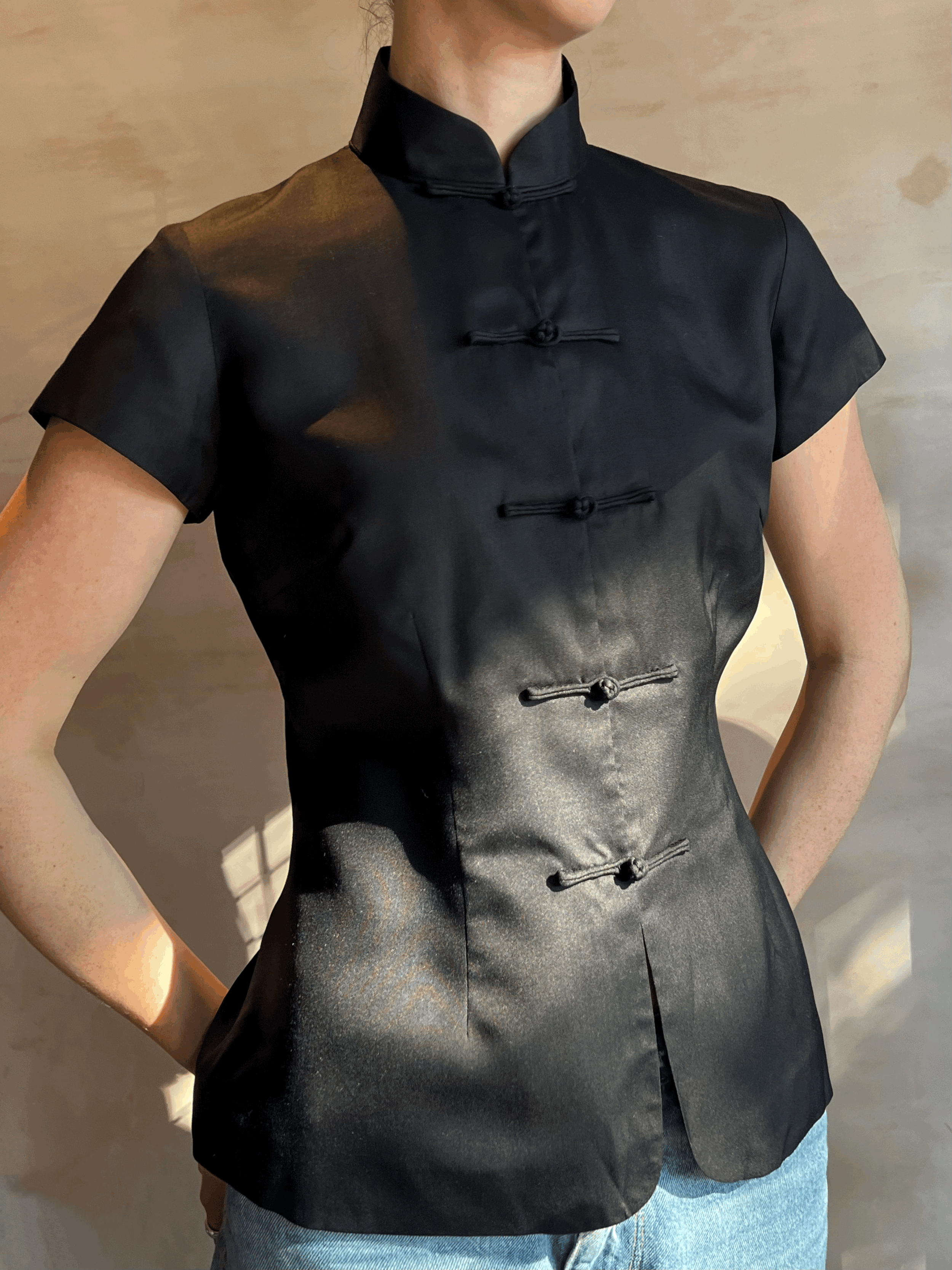 Shanghai Tang Silk Top