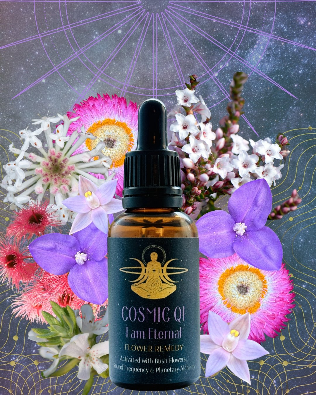 Cosmic Qi: I am Eternal | Flower Remedy 30ml