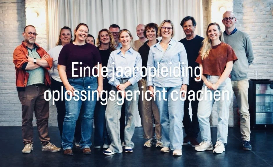 Mijn hart was gevuld na het afsluiten van de jaaropleiding oplossingsgericht coachen. E&eacute;n voor &eacute;&eacute;n zag ik deze trainees groeien en stappen zetten in het oplossingsgericht coachen. 

Hun lieve woorden en feedback hebben mij zo ont
