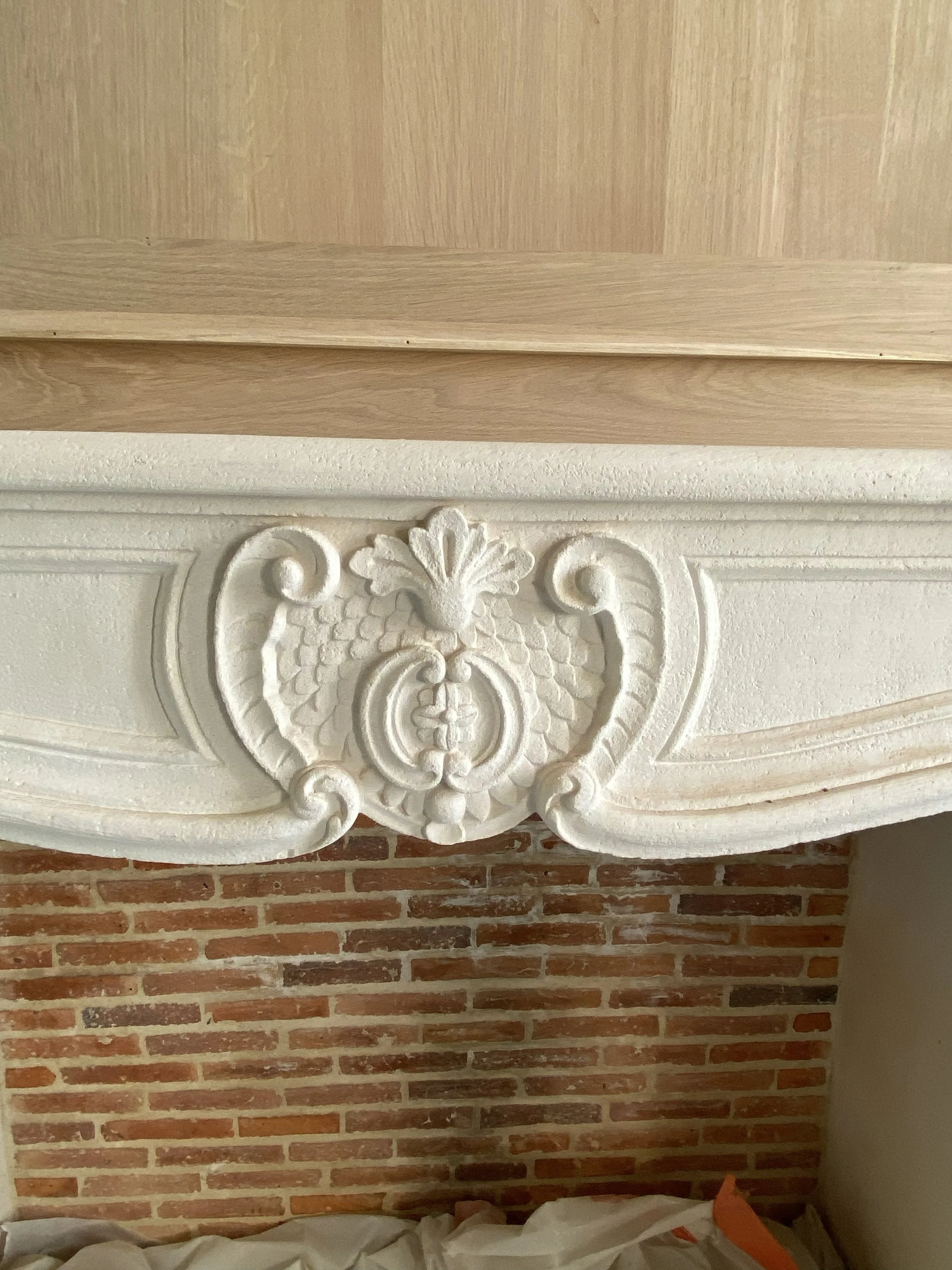 Cheminée pierre sur mesure