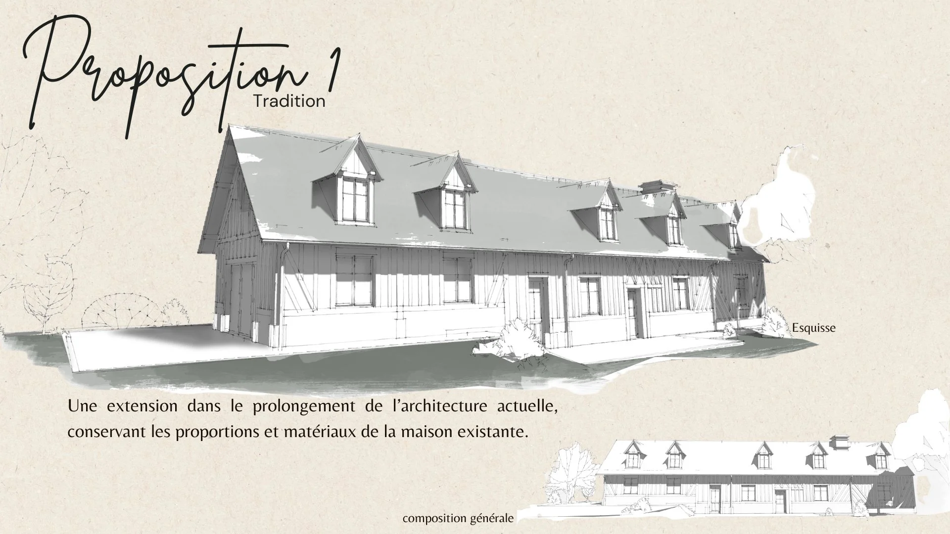 Extension bois maison individuelle Lisieux