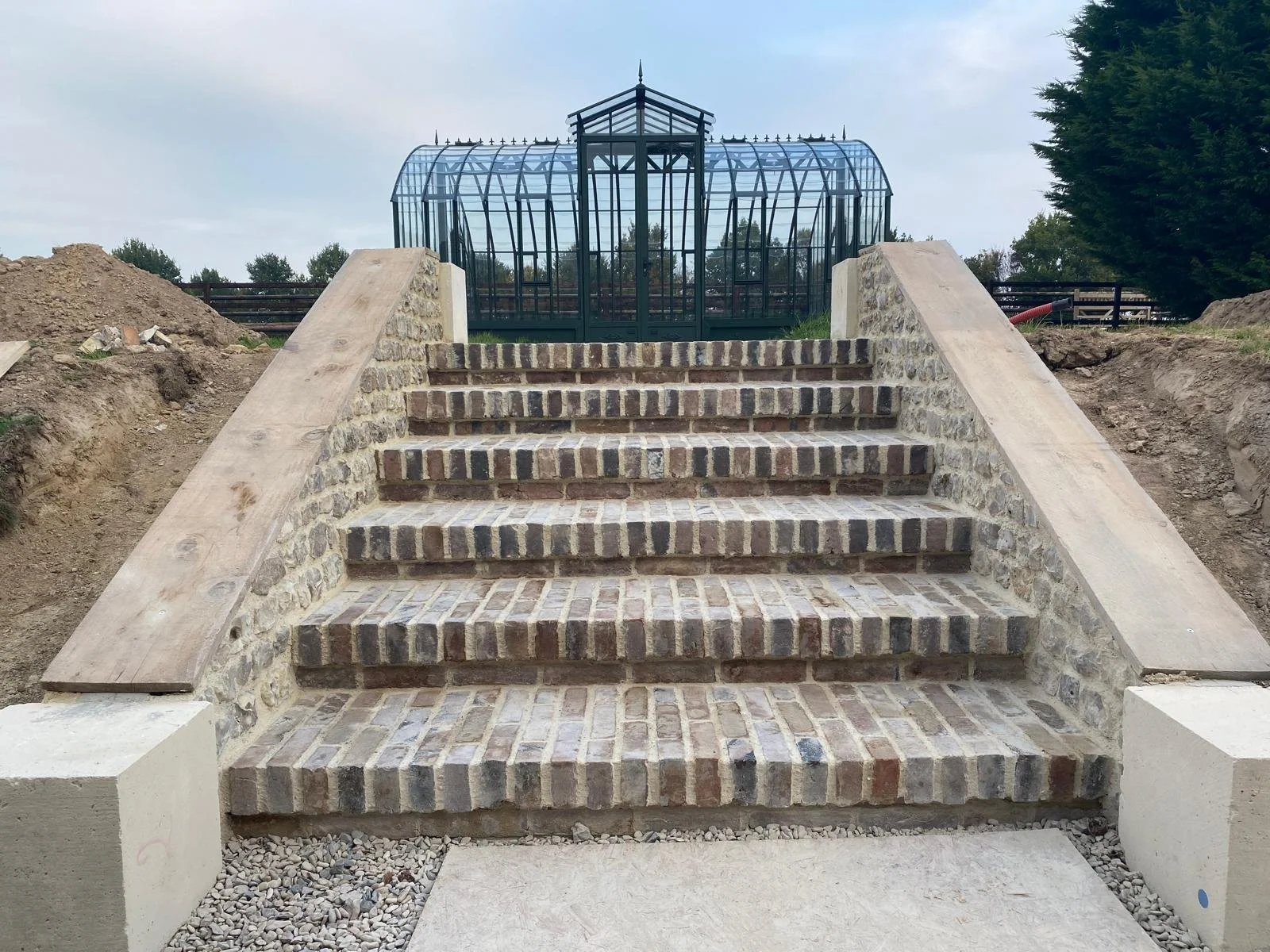 Construction jardin et terrasse Pays d'Auge