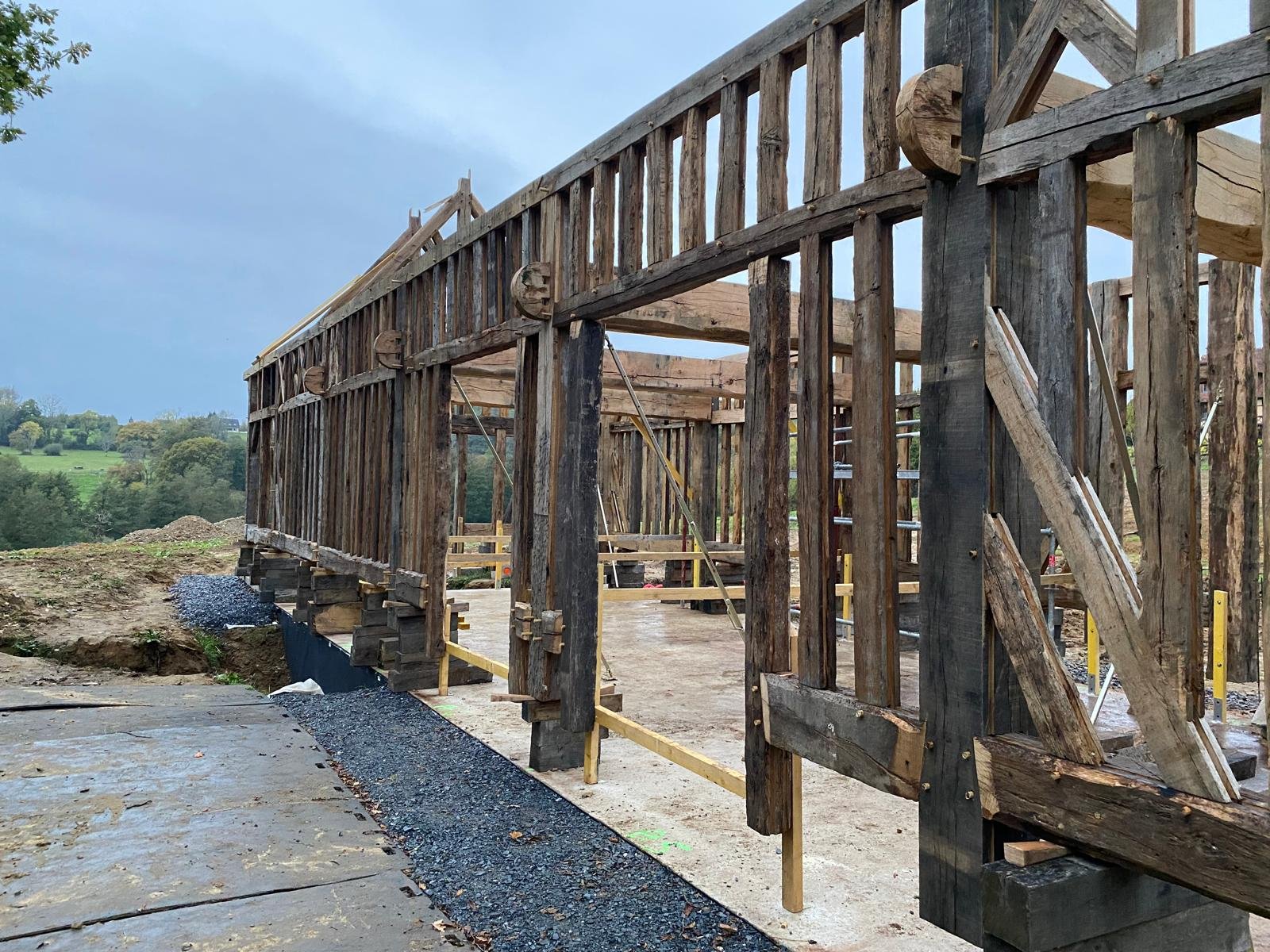 Conception manoir colombage Calvados