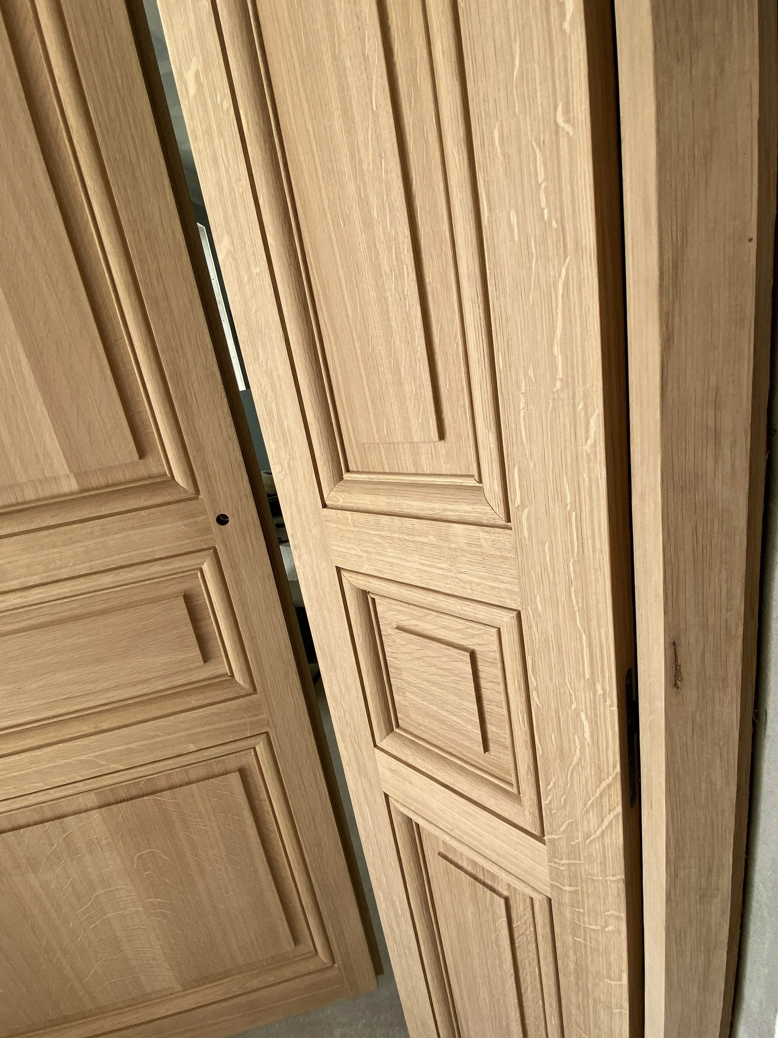 Porte à moulure bois Normandie