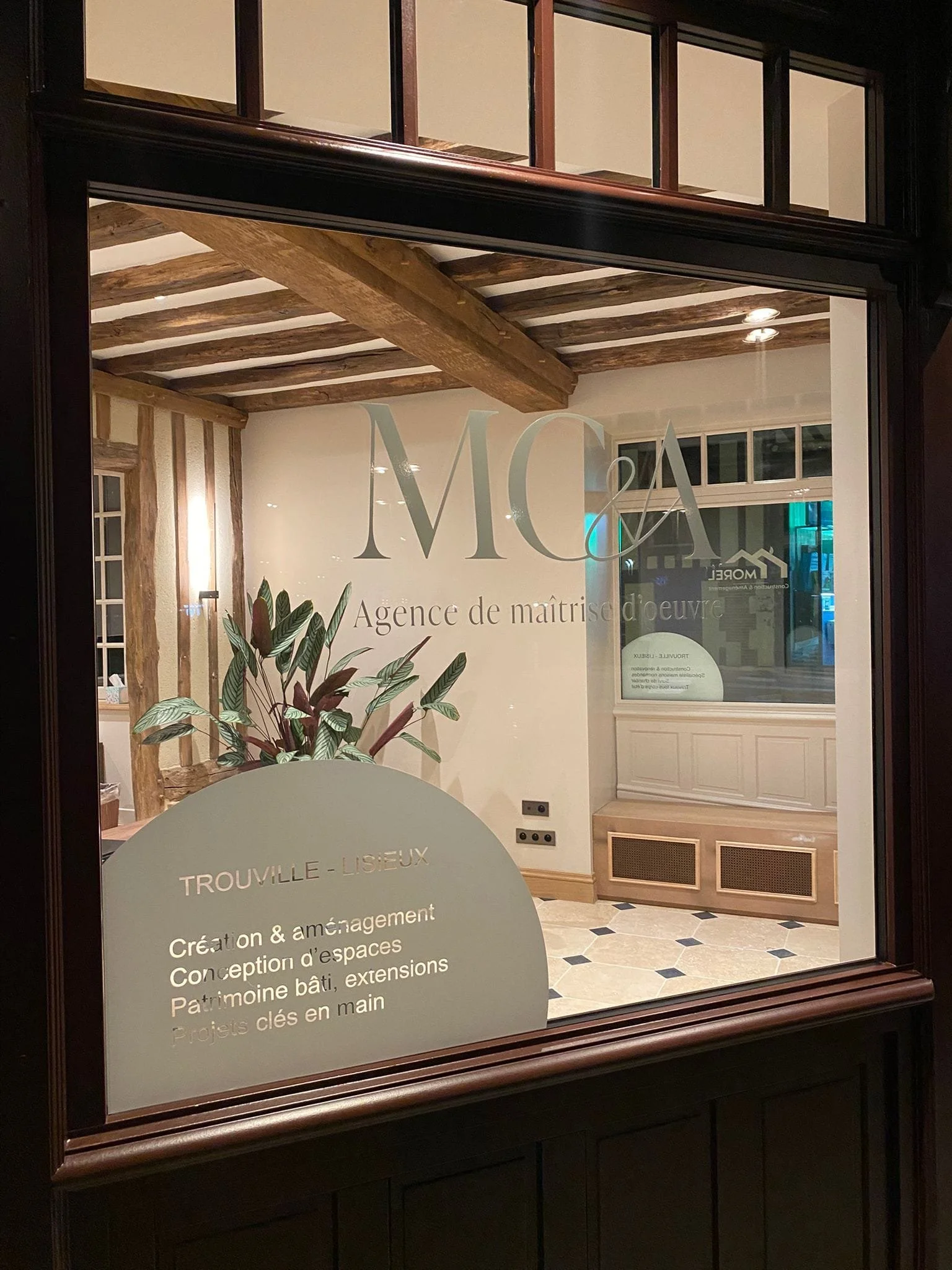 rénovation bureau Trouville