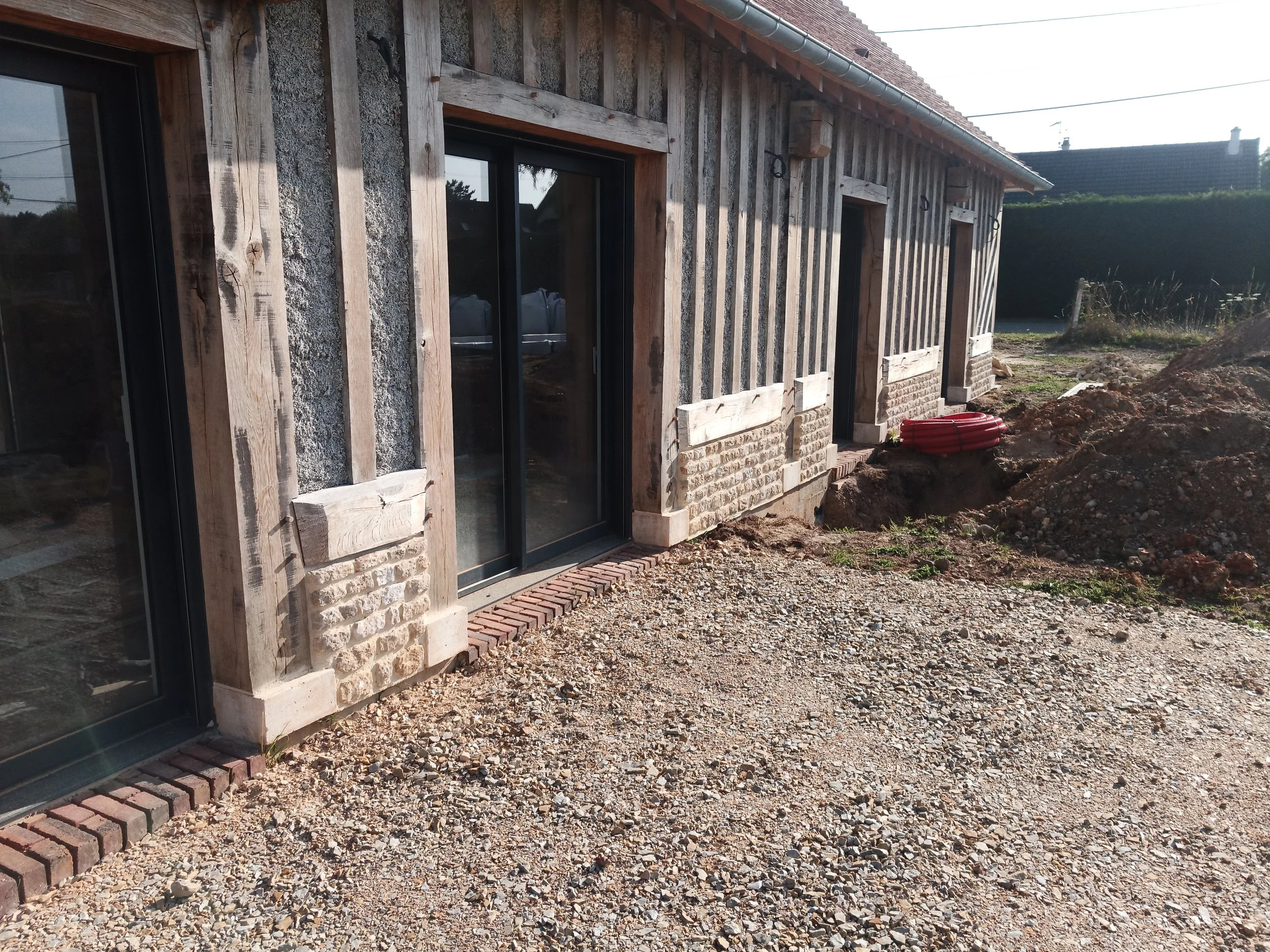 Construction maison colombage Deauville