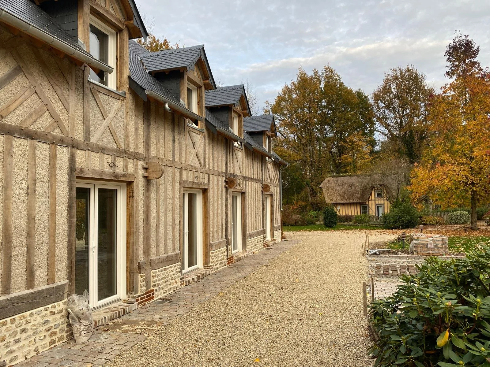 Chantier construction maison Deauville Normandie