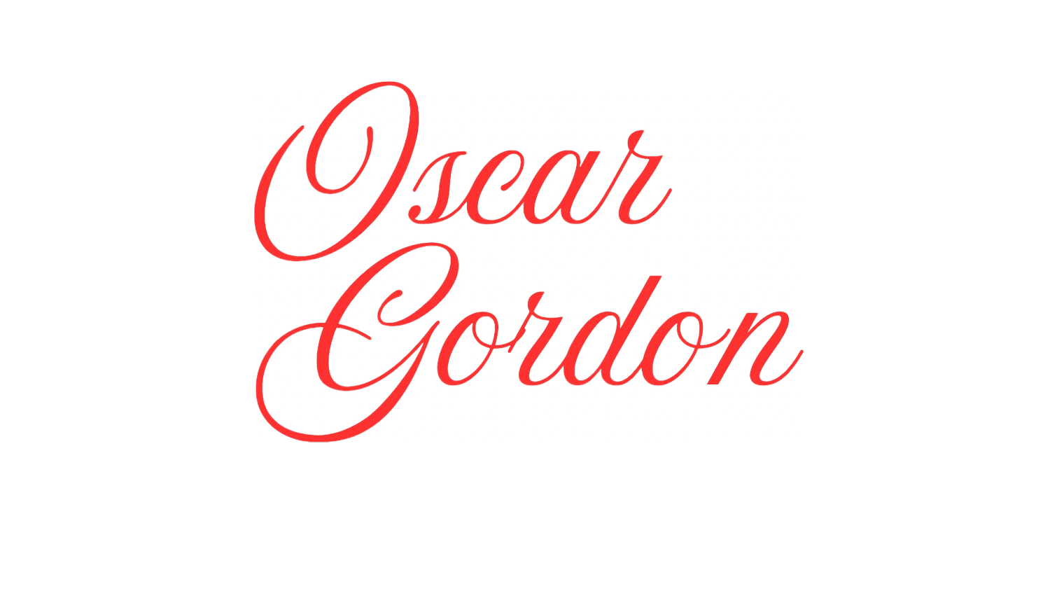 OSCAR GORDON