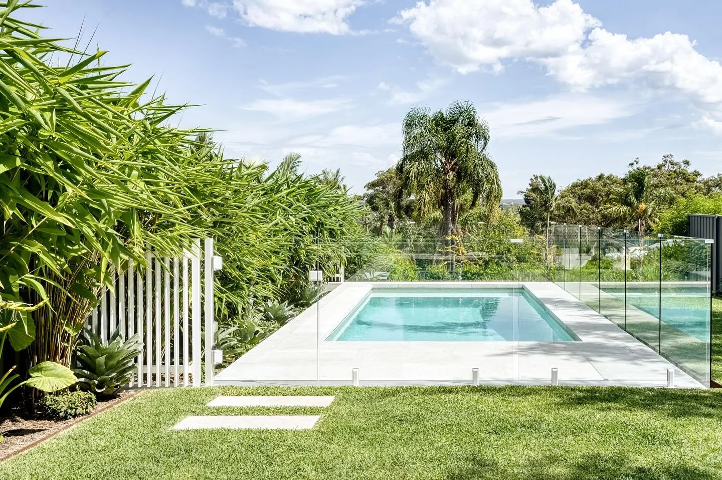 Flawless finishes, thriving greenery and a sunny spot for a dip! Top three faves.