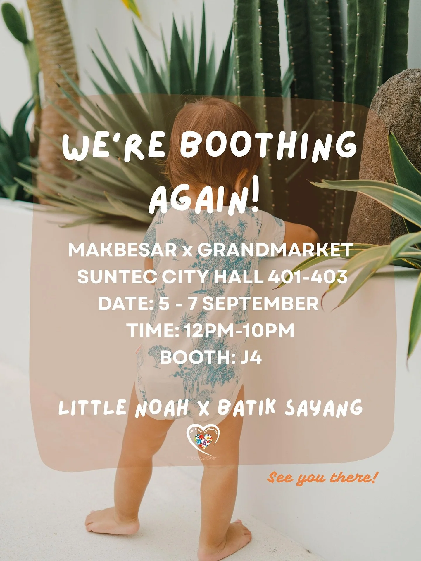 Hey besties! Big news! 🎉
We&rsquo;re popping up at the Mak Besar Grand Market and you&rsquo;re totally invited! 💃🛍️ @makbesarsg @grandmarket.sg 

📍 Suntec City Hall 401&ndash;403
🕛 12PM &ndash; 10PM
📌 Booth J4 (we&rsquo;ll be hanging out with o