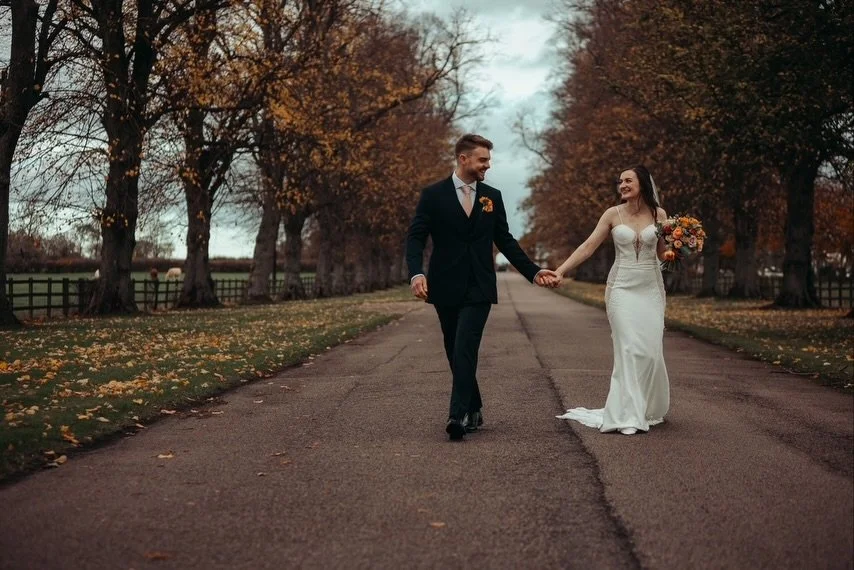 Real Bride - Abigail &amp; James 🧡 

&lsquo;Just wanted to send a quick email to say a huge thank you again for all of your work on my wedding dress - it fit like a dream on the day and the bustle worked amazingly in the evening! Also so glad I went