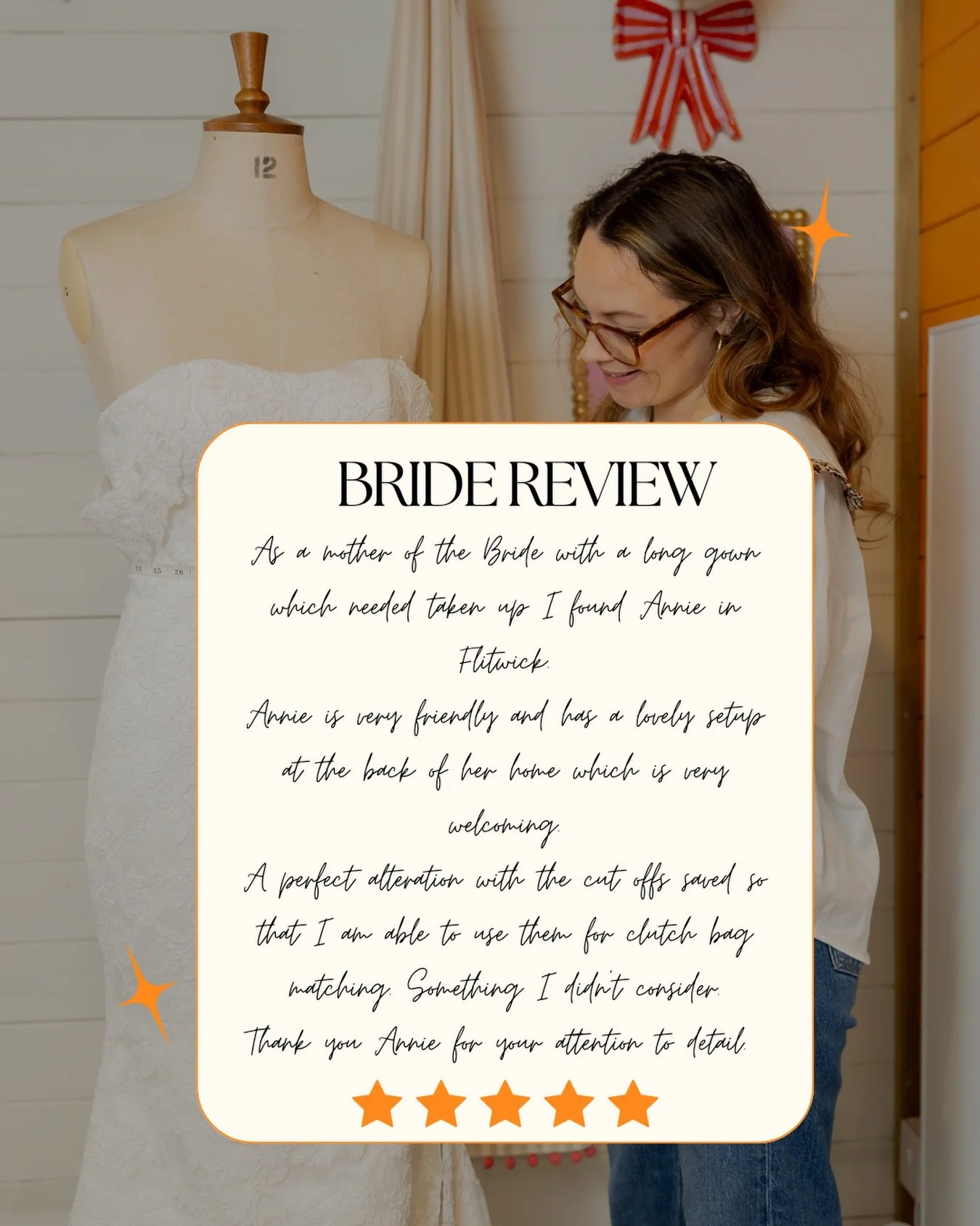 ✨While bridal alterations are my specialty, I also offer expert alterations for all types of clothing. Whether it&rsquo;s a wedding gown, evening wear, or everyday pieces, each item is altered with care, precision and years of experience. 

Have an o