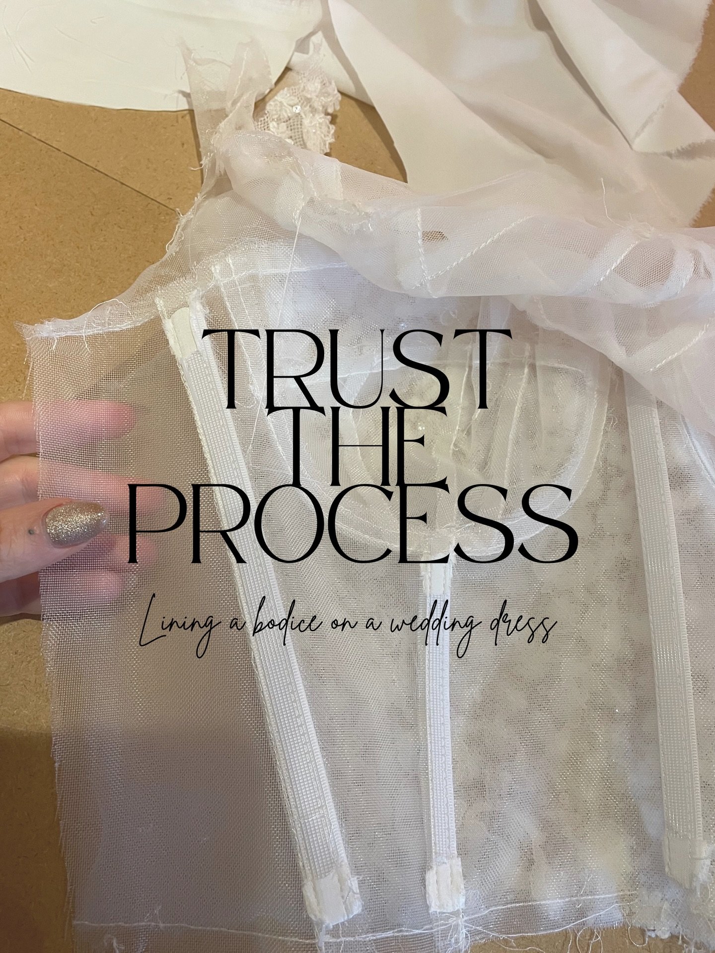 ✨Trust the process ✨

Alterations aren&rsquo;t always small tweaks. Sometimes, achieving the right fit means carefully taking a dress apart and rebuilding it a different way 🪡 This gown originally had a stiff interlining that affected both comfort a